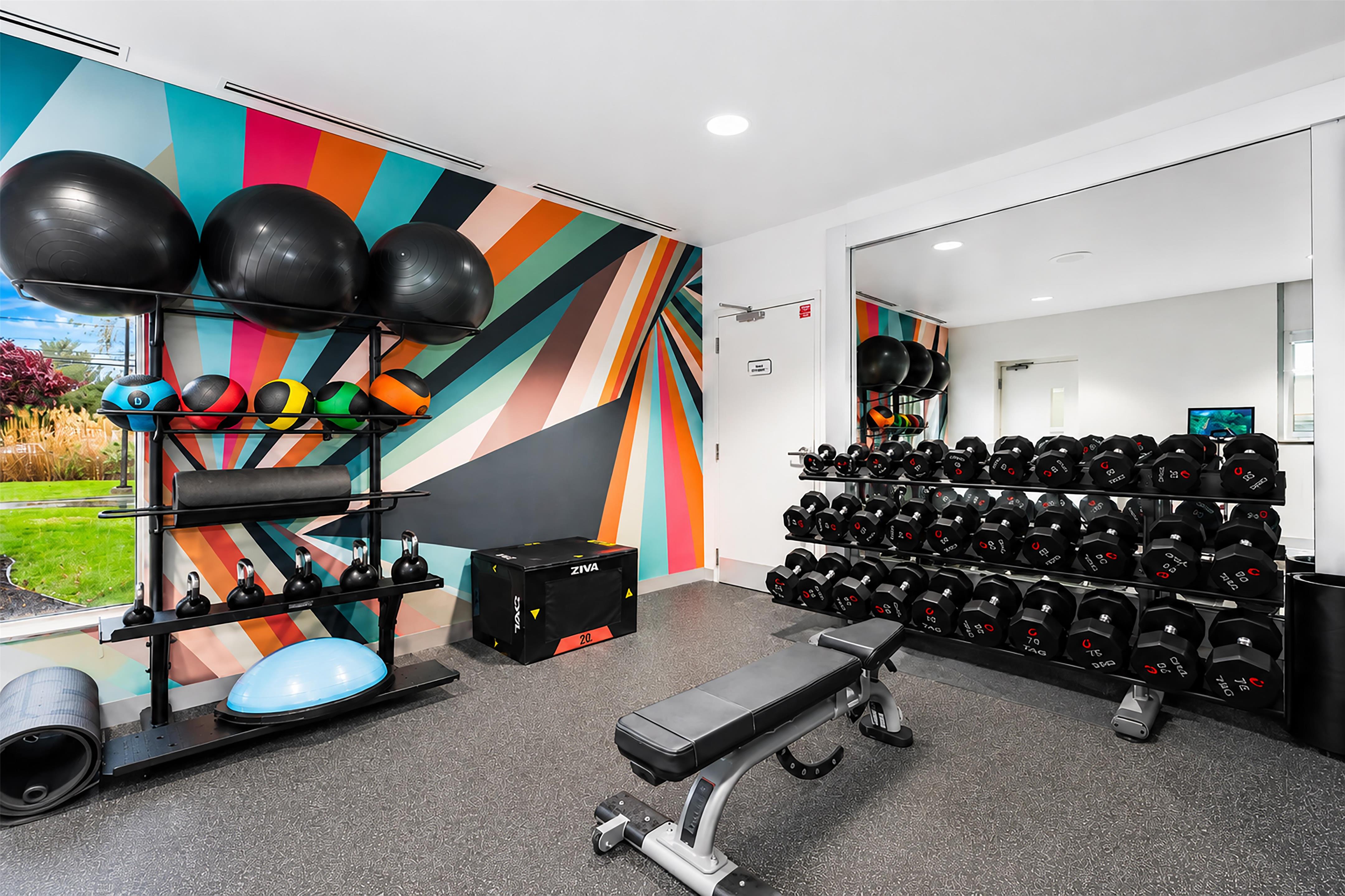 Health club fitness center gym | Hilton Garden Inn Syracuse