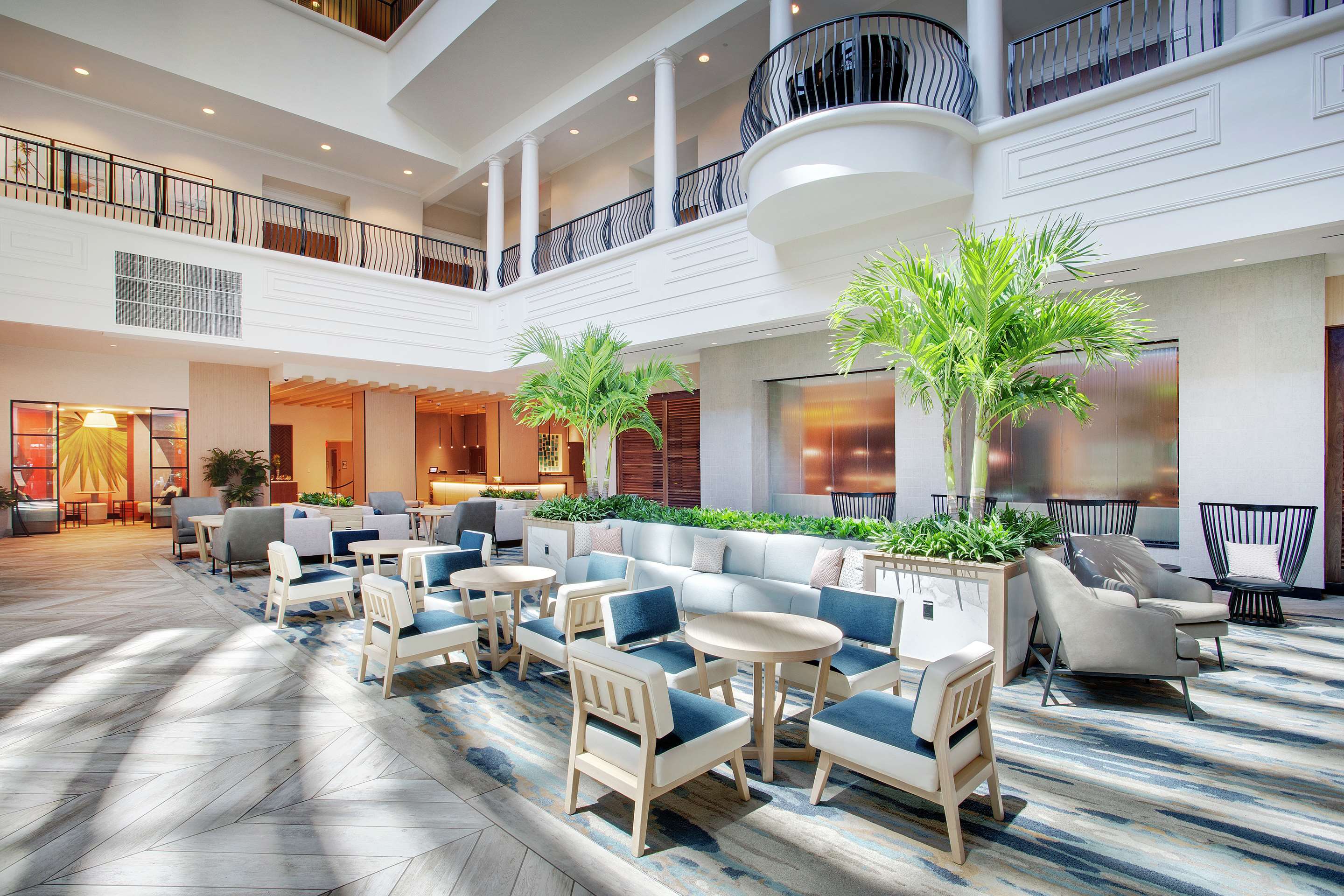 Lobby | Embassy Suites by Hilton Tampa Downtown Convention Center