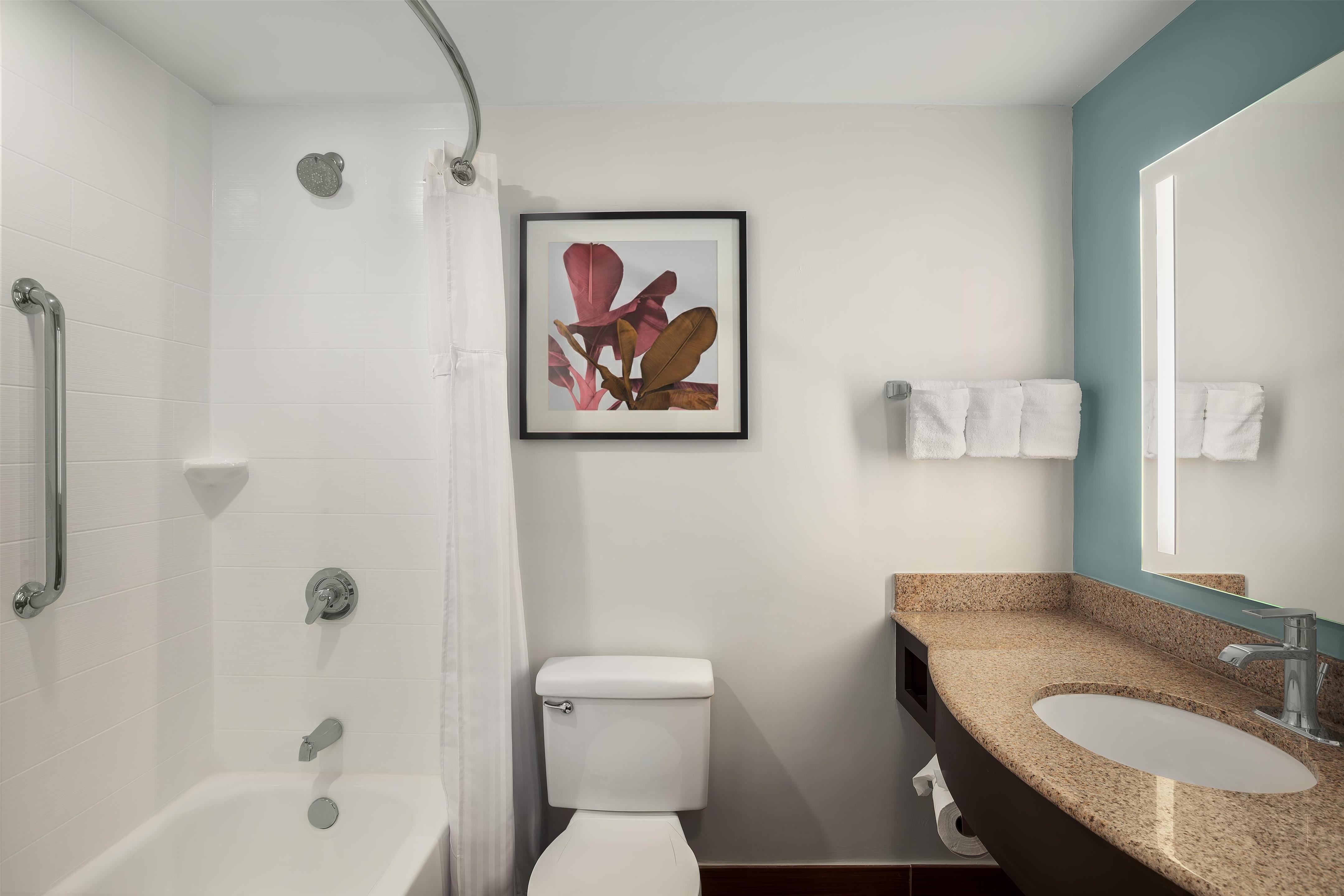 Guest room bath