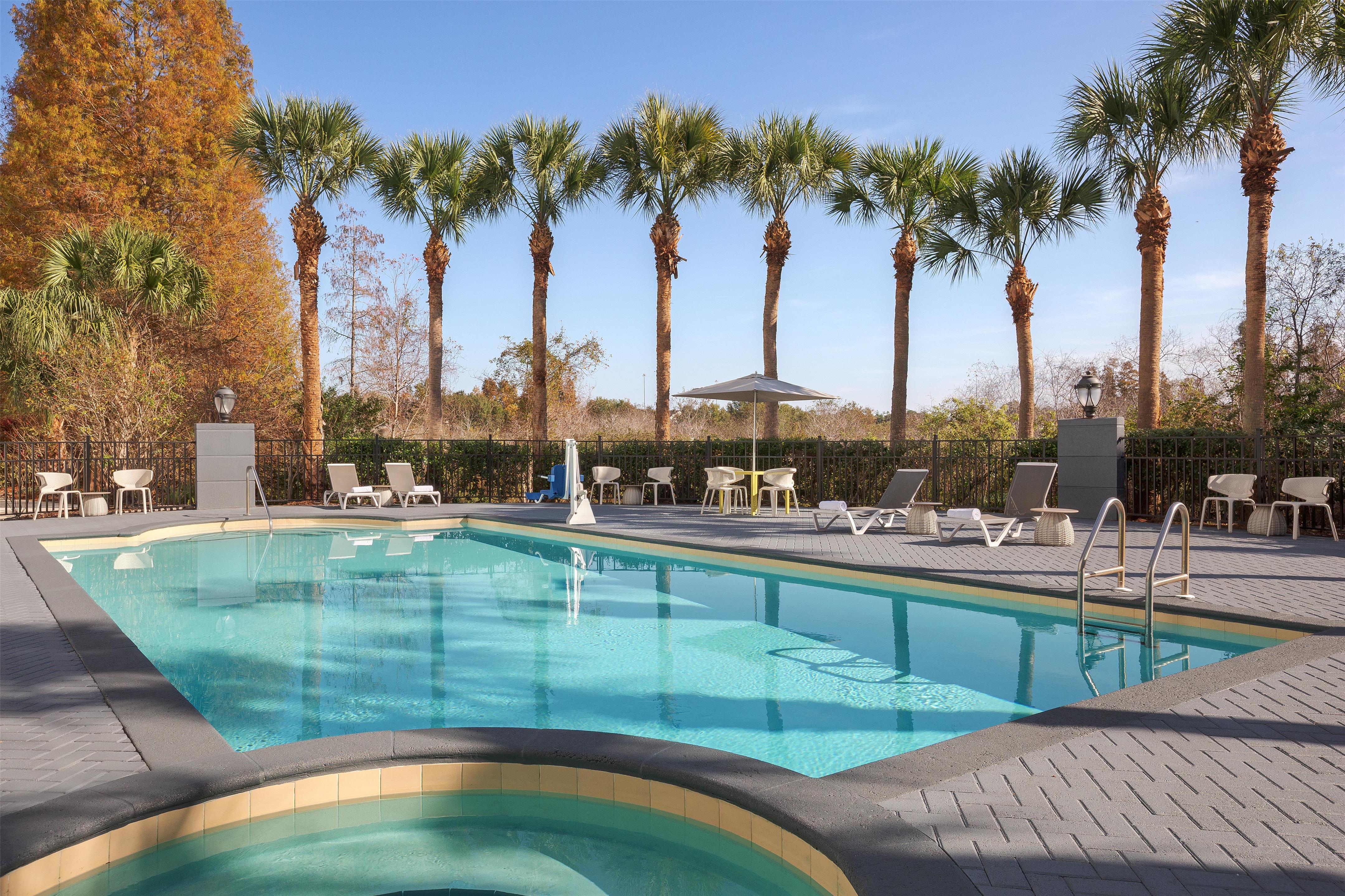 Pool | Hilton Garden Inn Tampa North Busch Gardens
