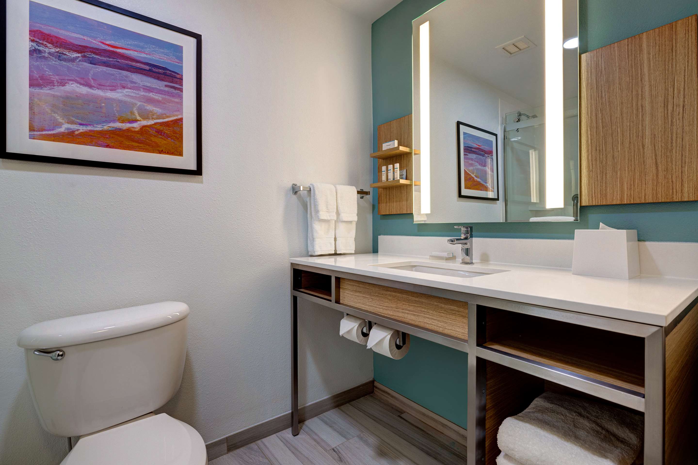 Guest room bath