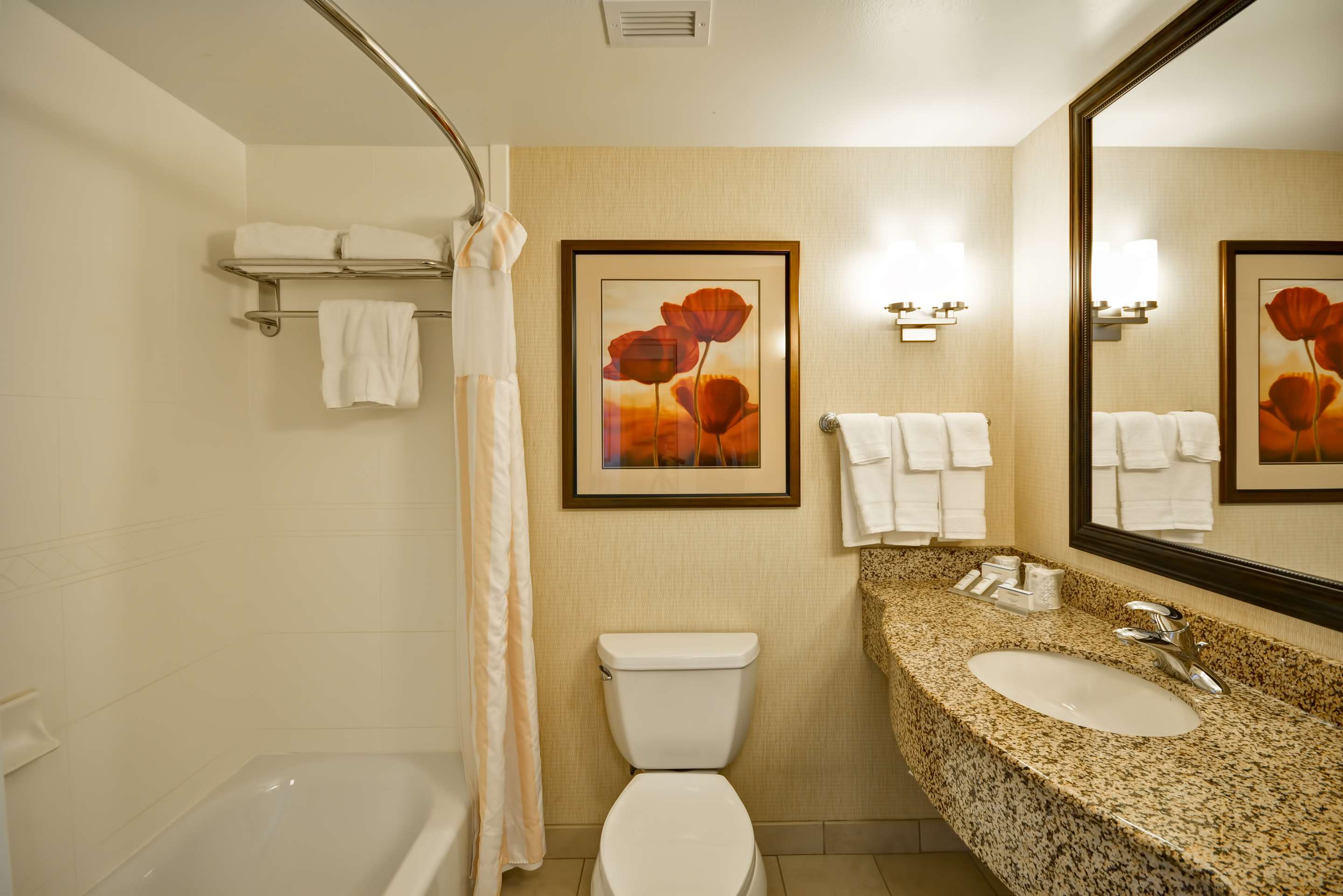 Guest room bath