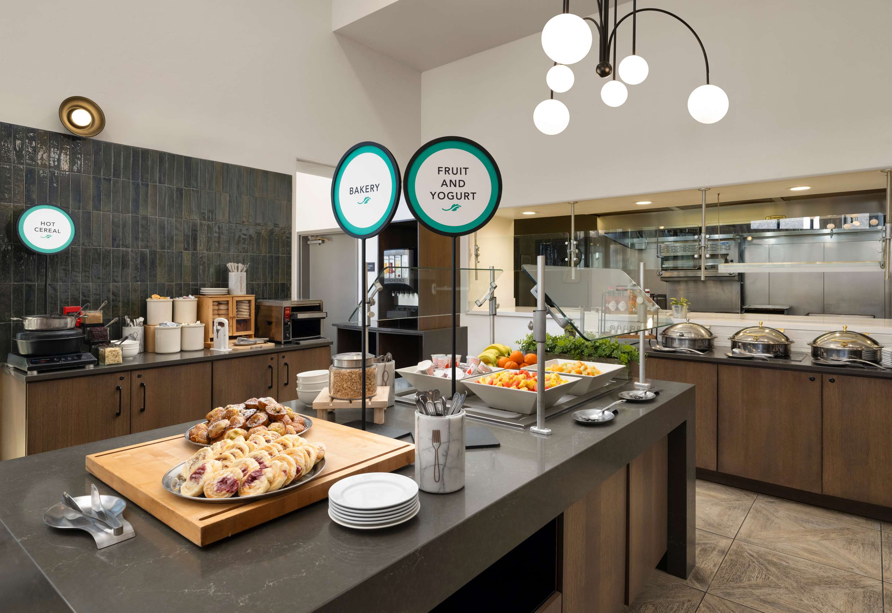 Breakfast Area | Embassy Suites by Hilton Tucson Paloma Village