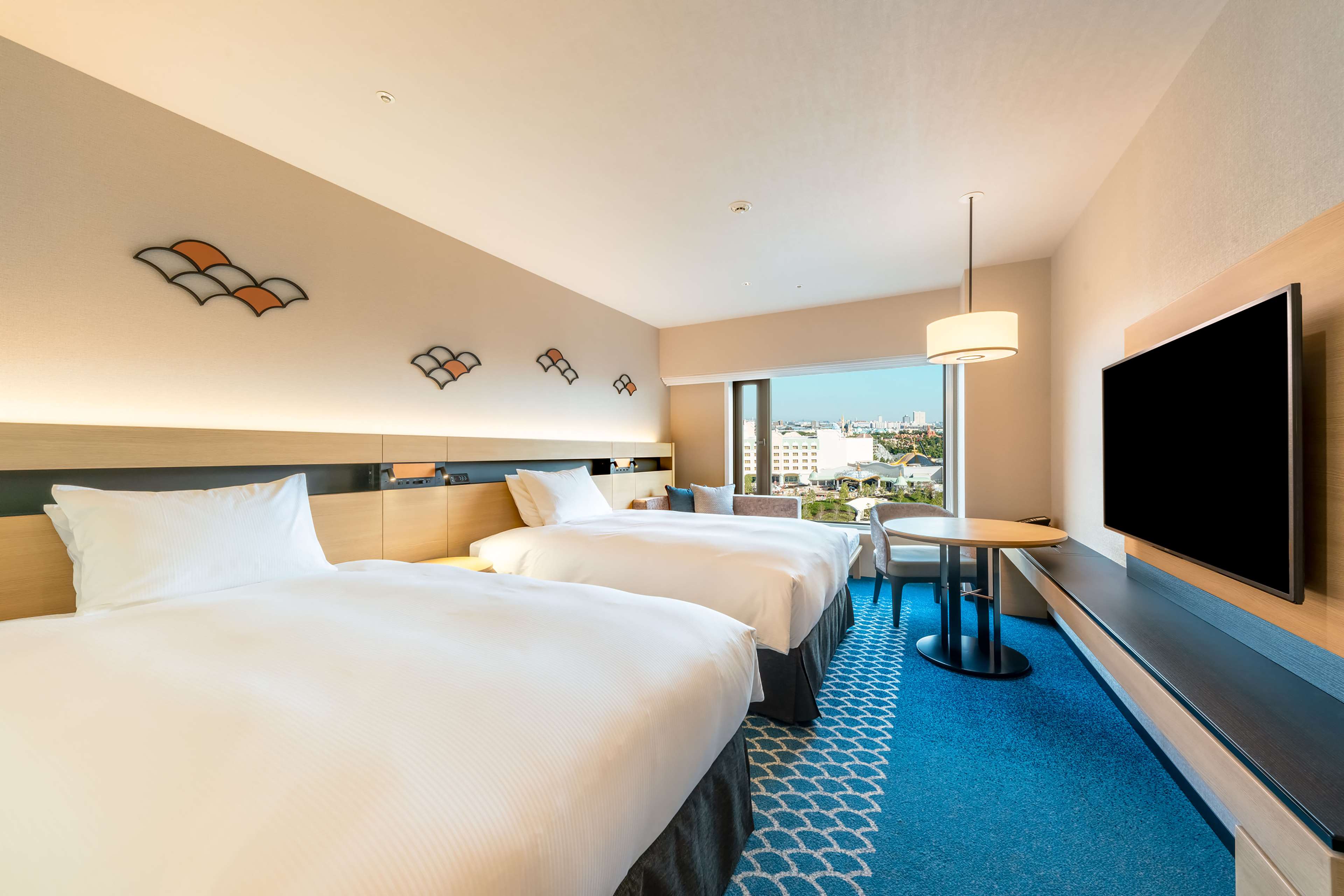 Hilton Tokyo Bay Room Type - Executive Select Room with Park View Hilton Tokyo Bay Room Type - Executive Select Room with Park View