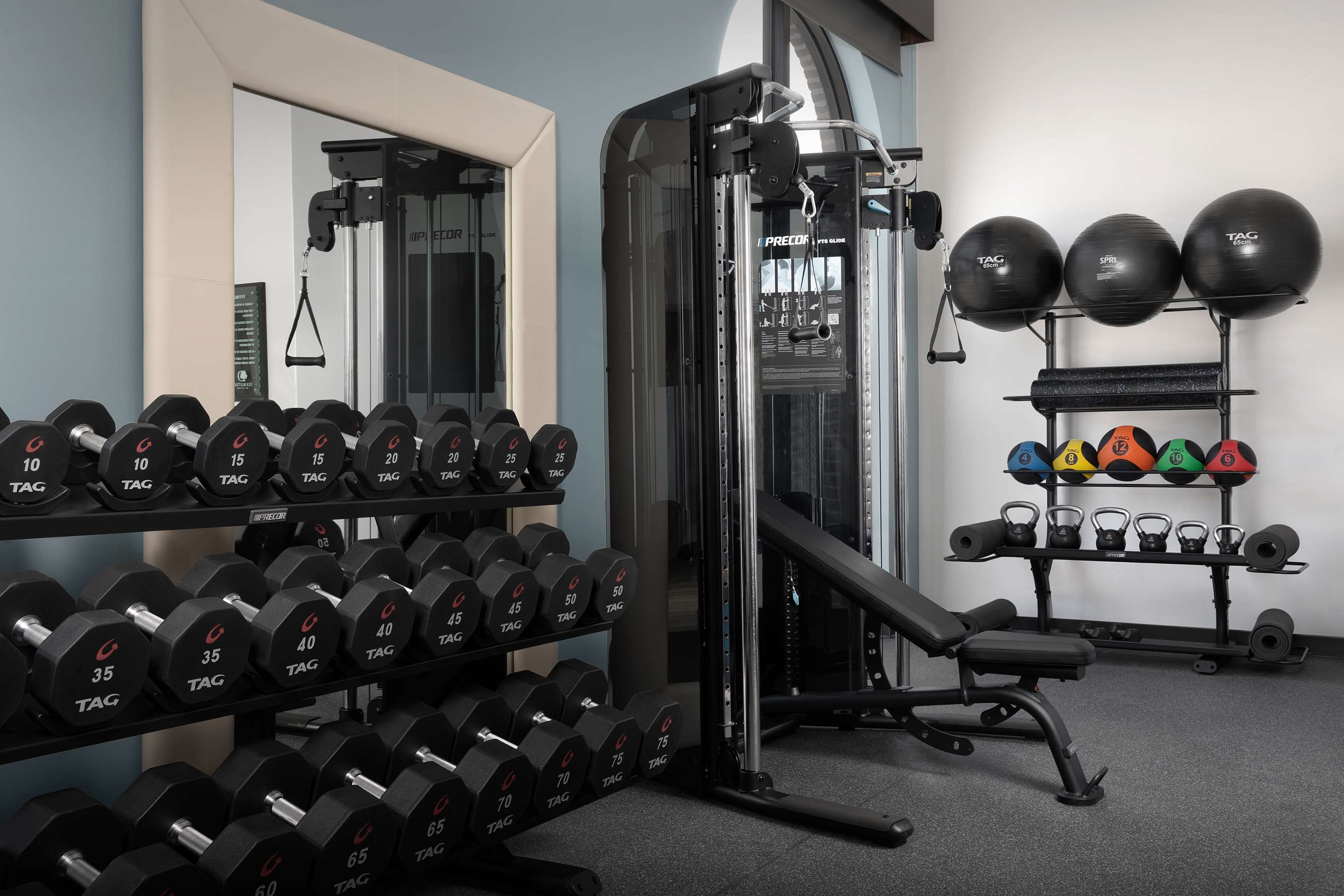Health club fitness center gym | DoubleTree by Hilton Hotel St. Augustine Historic District