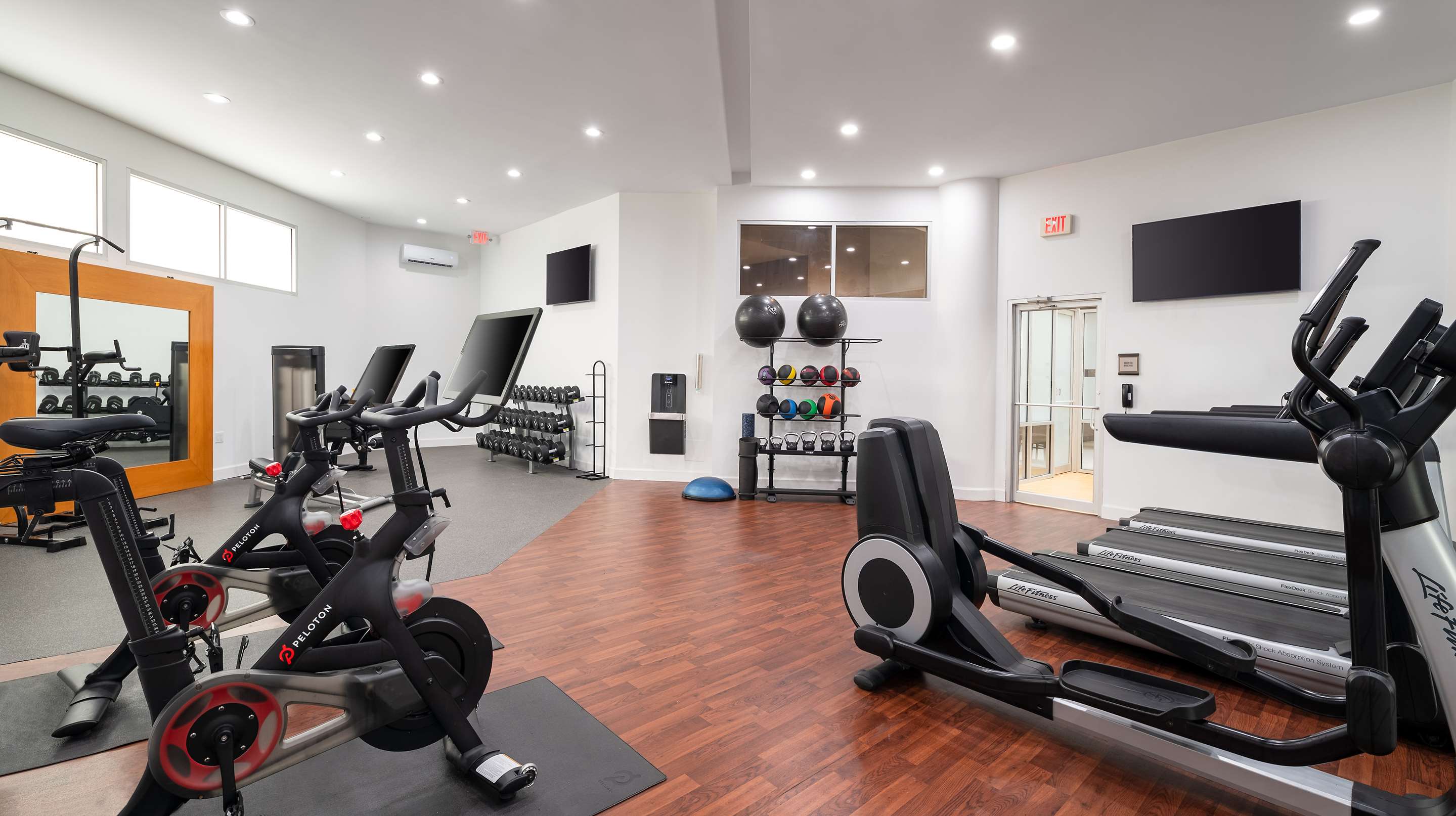 Health club fitness center gym