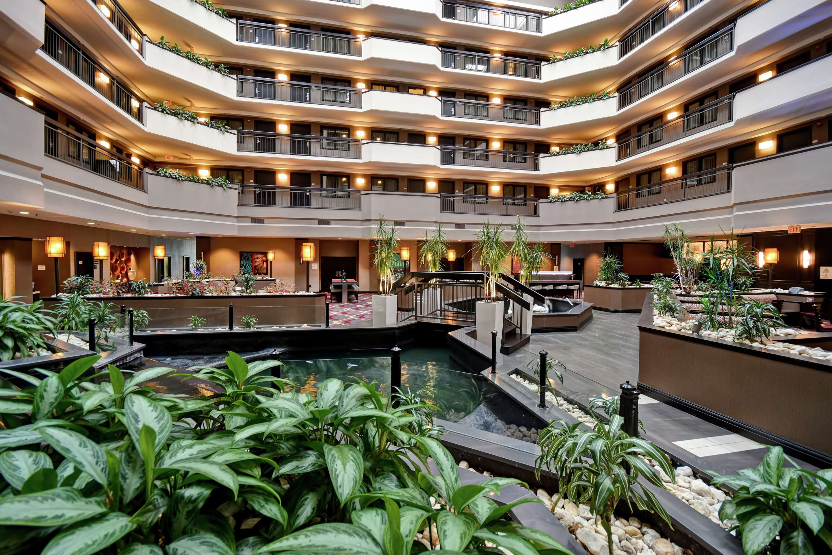Lobby | Embassy Suites by Hilton Dulles Airport