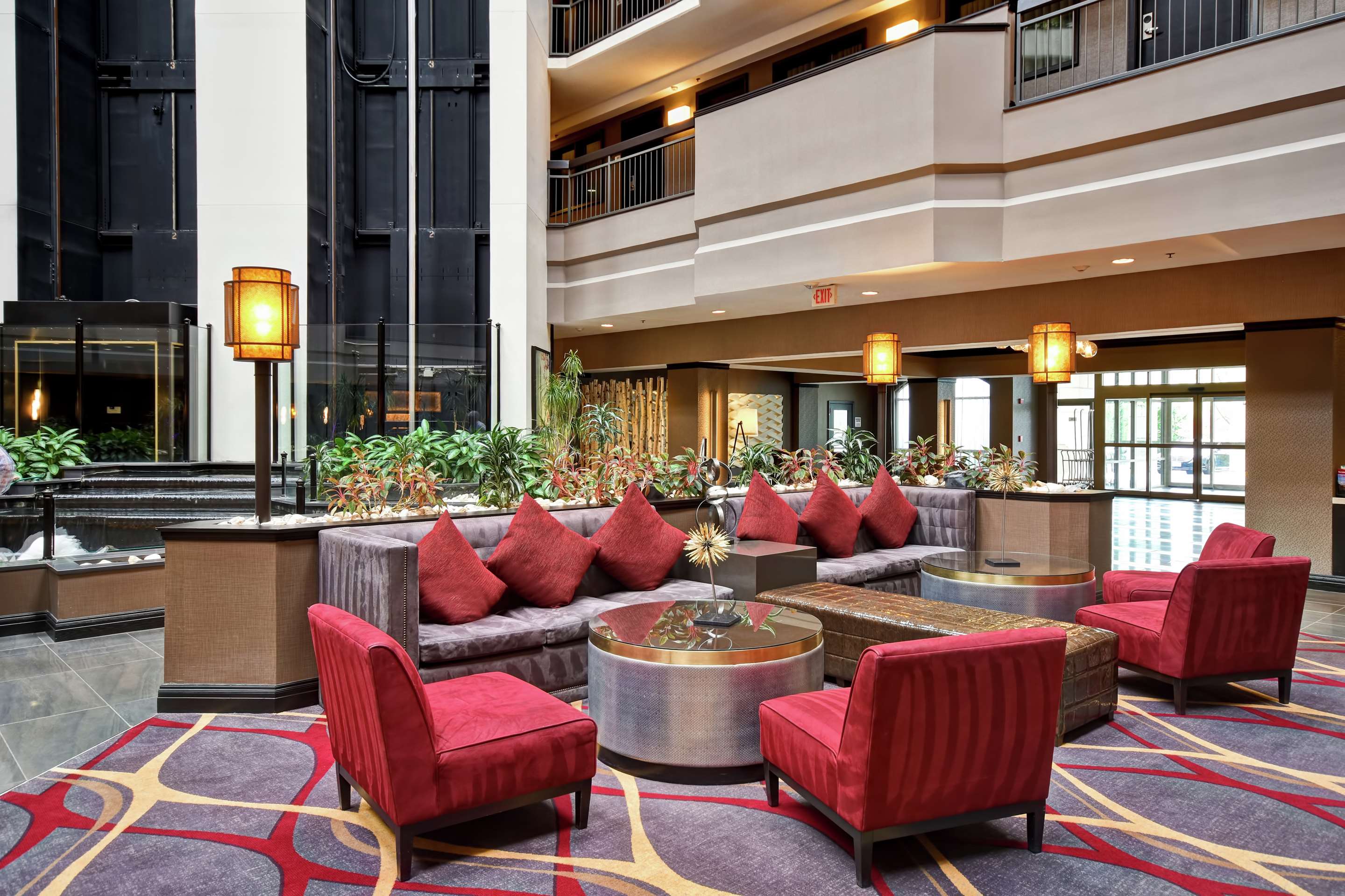 Lobby | Embassy Suites by Hilton Dulles Airport