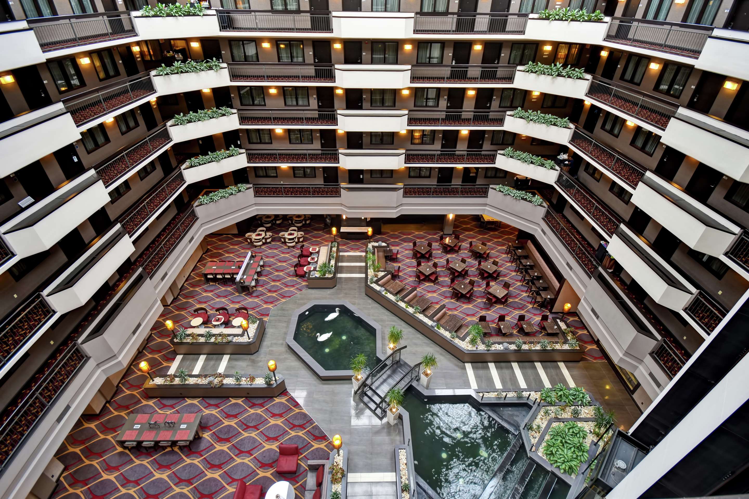 Lobby | Embassy Suites by Hilton Dulles Airport