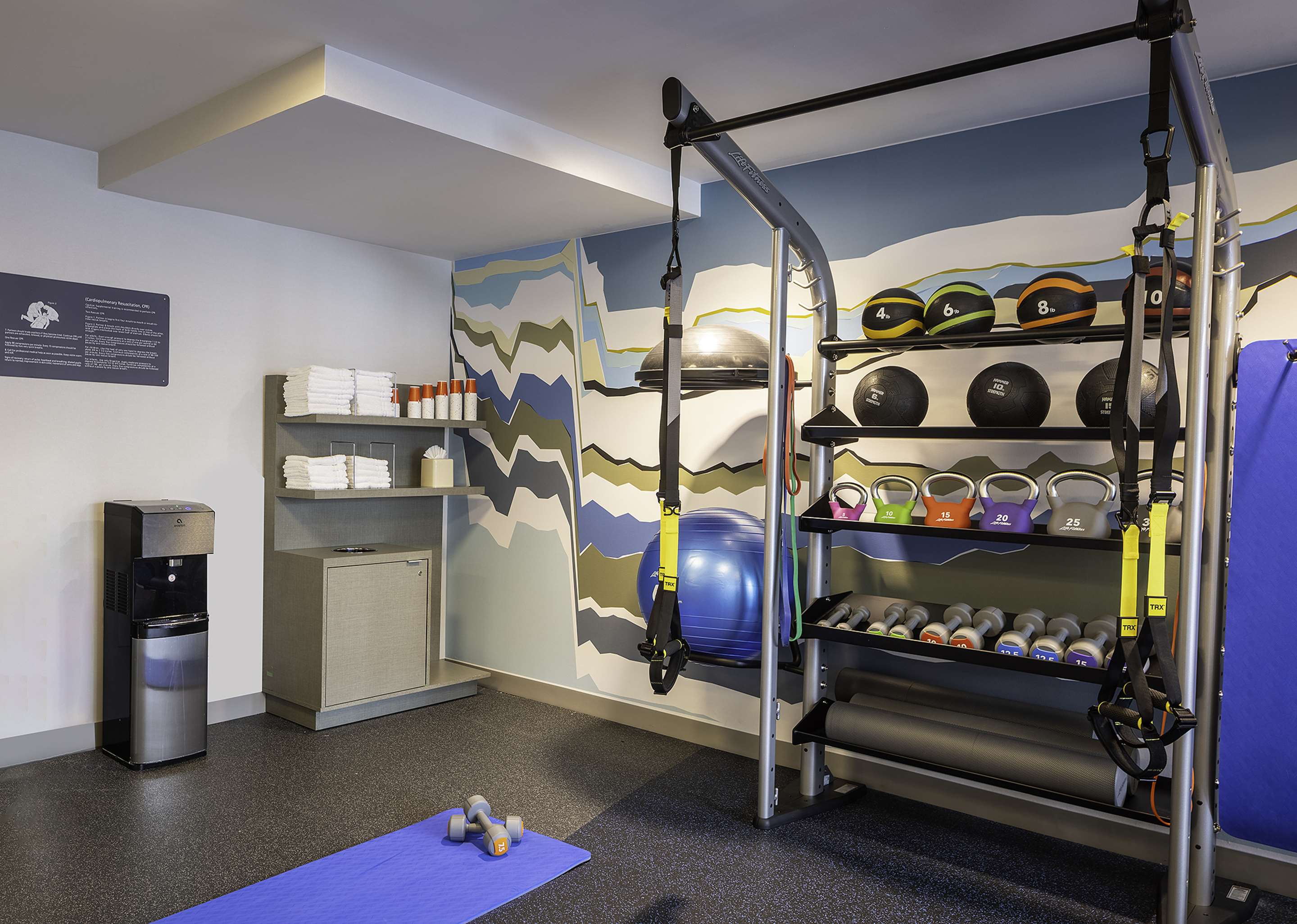 Health club fitness center gym | Hilton Garden Inn Washington DC/Georgetown Area