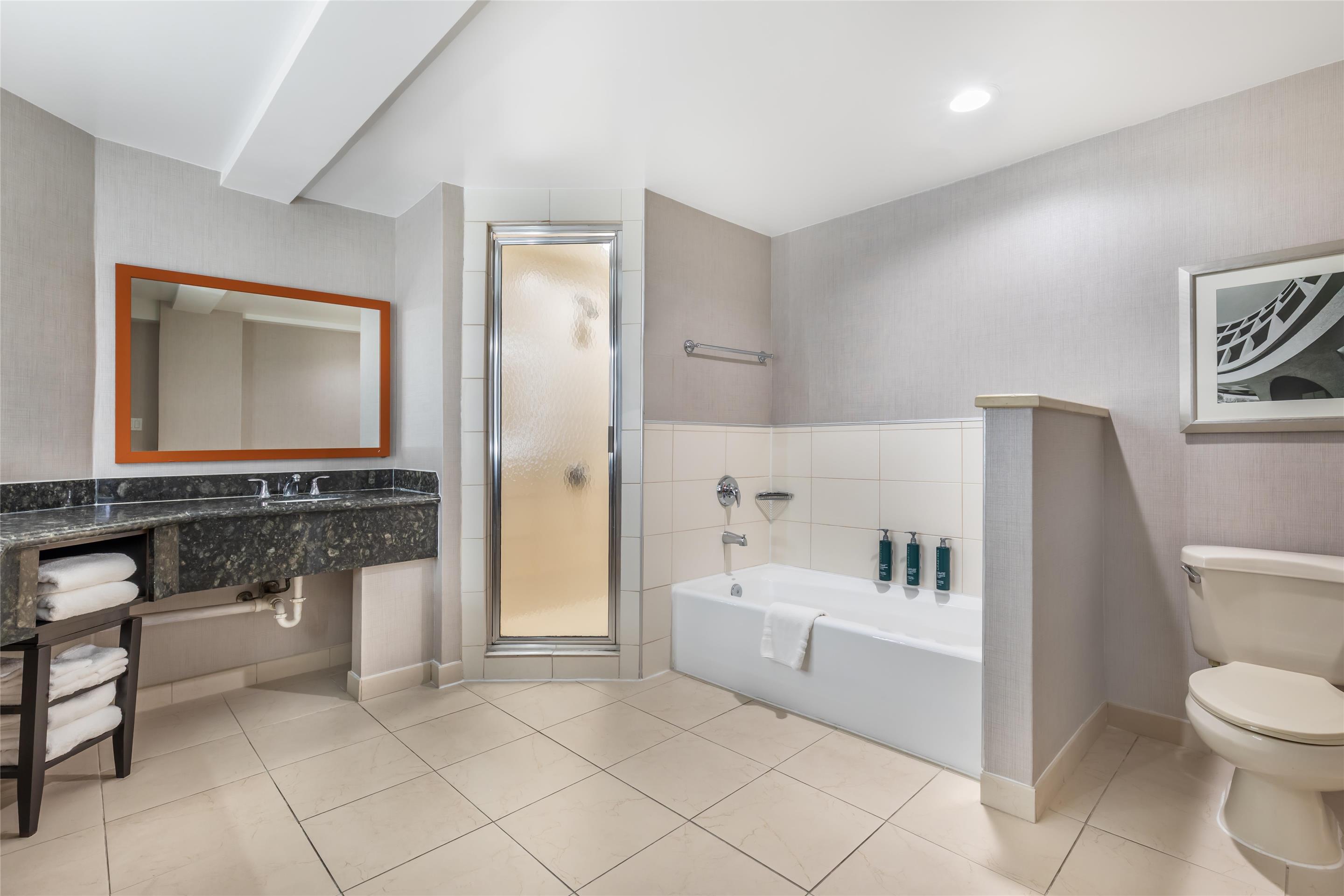 Guest room bath