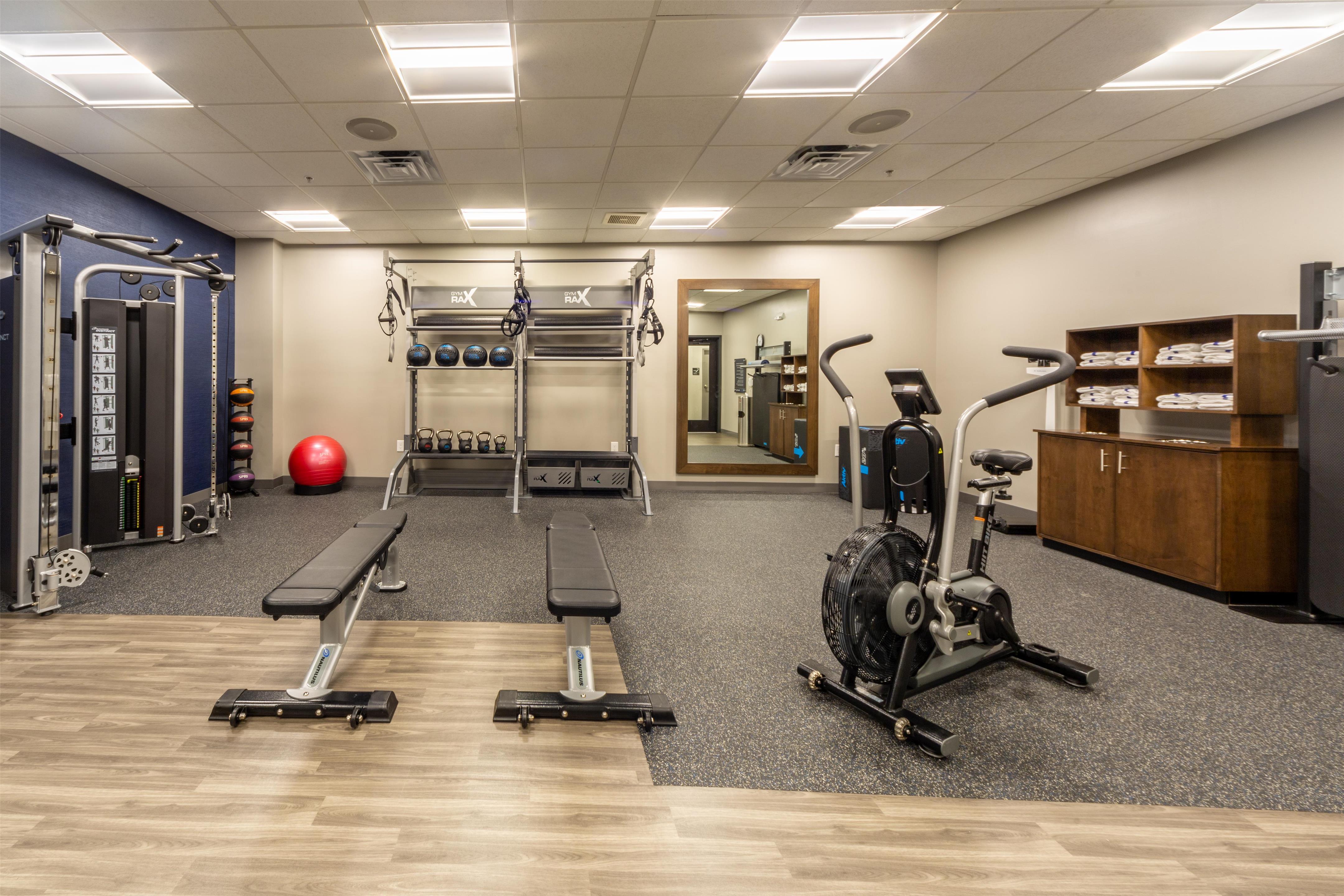 Health club fitness center gym | Hampton Inn Winchester