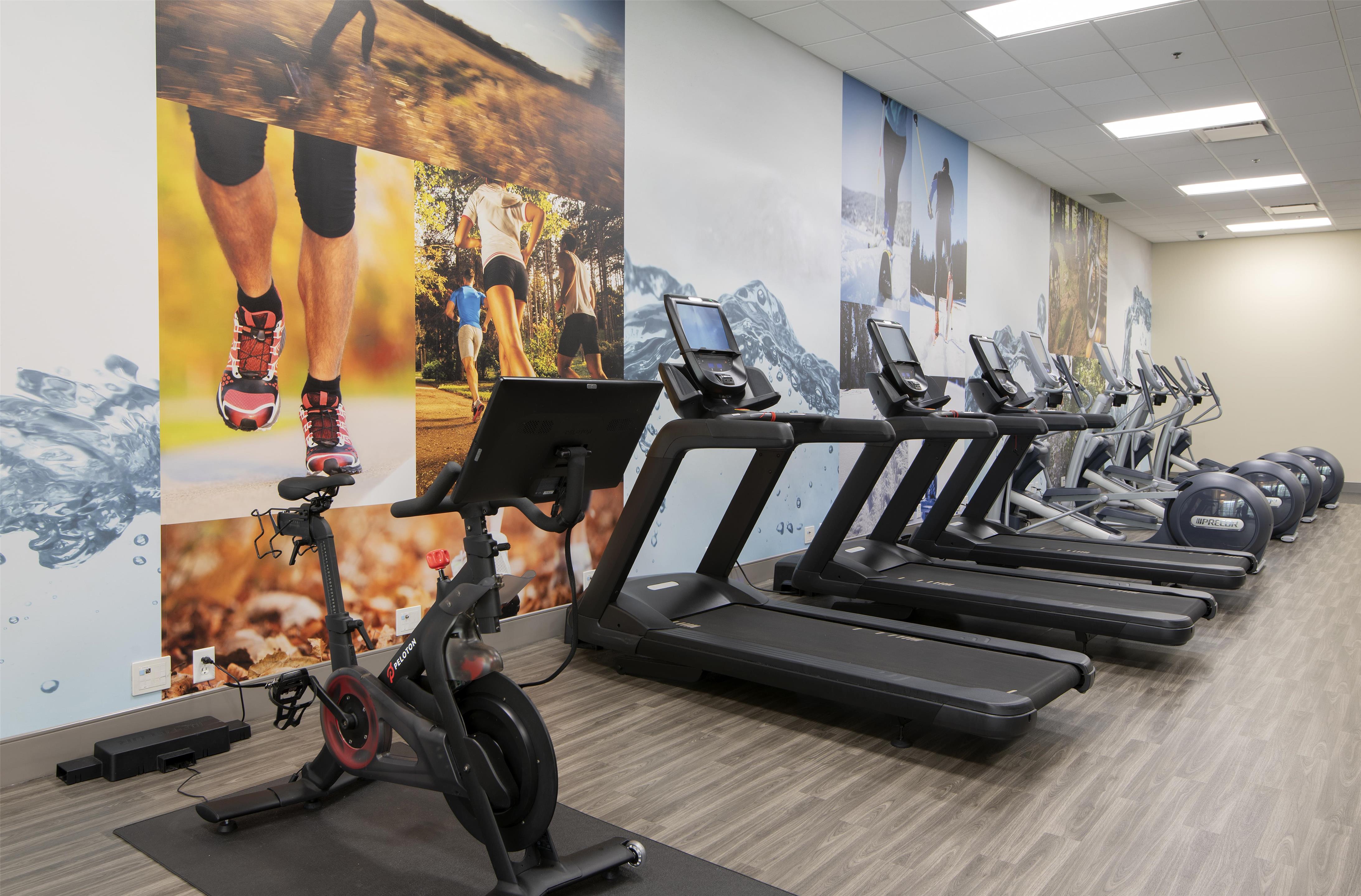 Health club fitness center gym | DoubleTree by Hilton Hotel West Edmonton