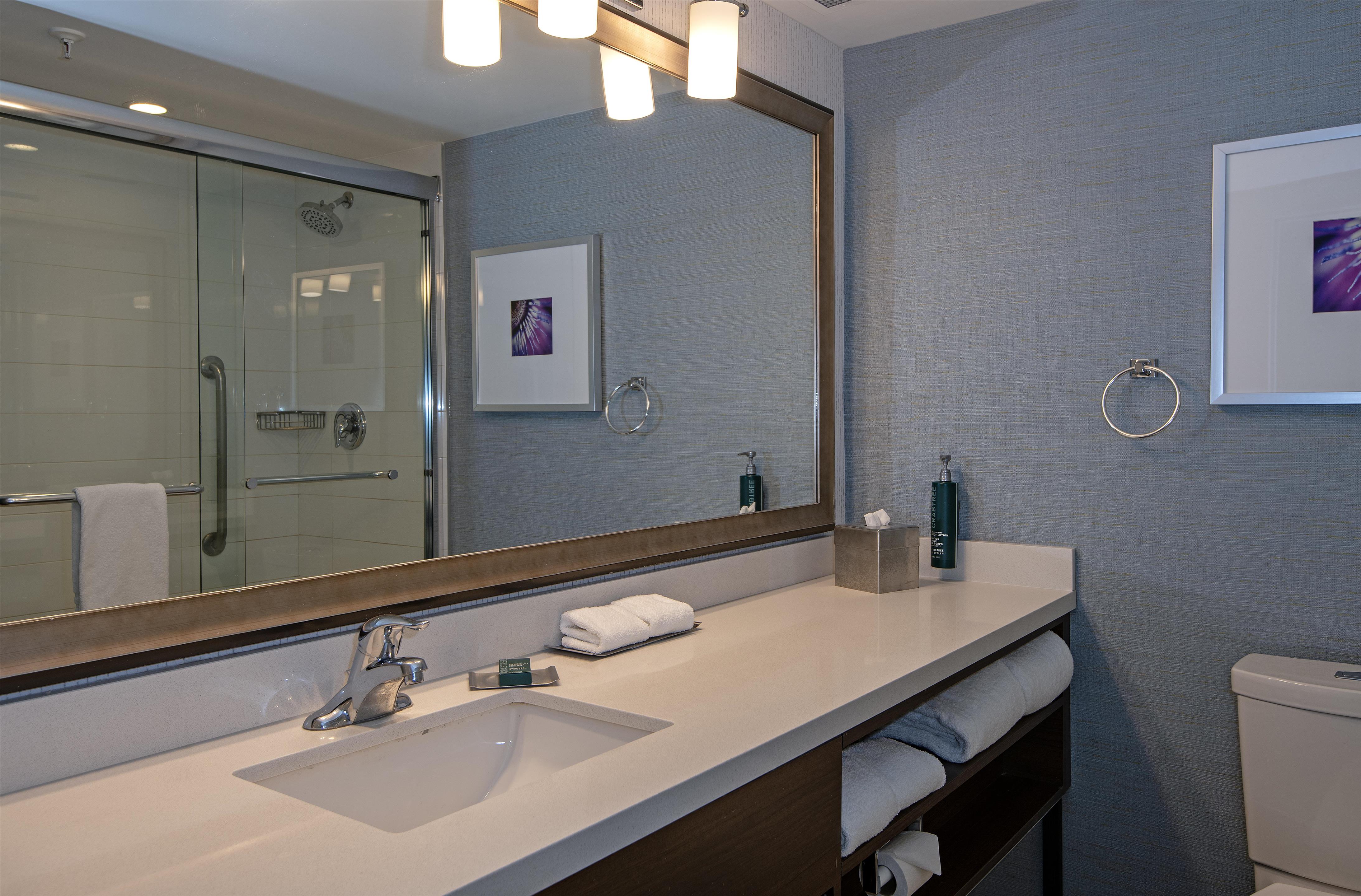Guest room bath