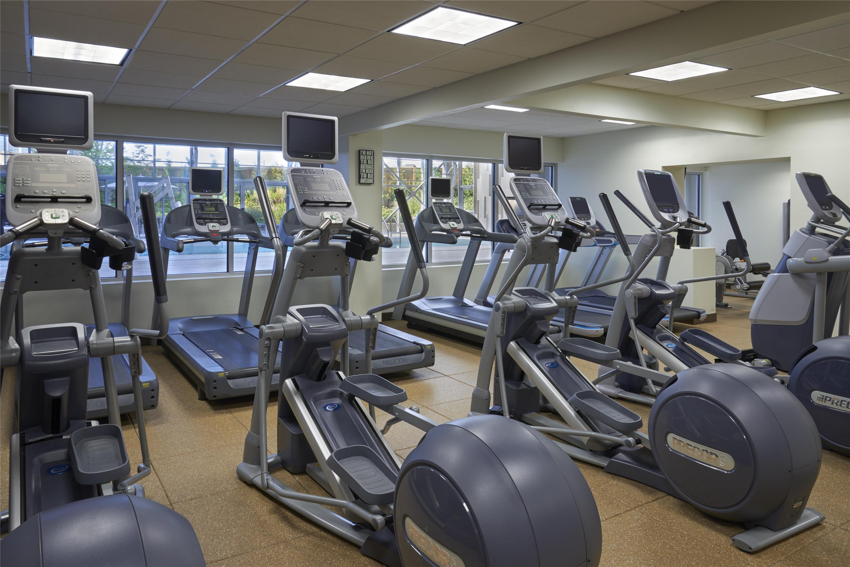 Health club fitness center gym