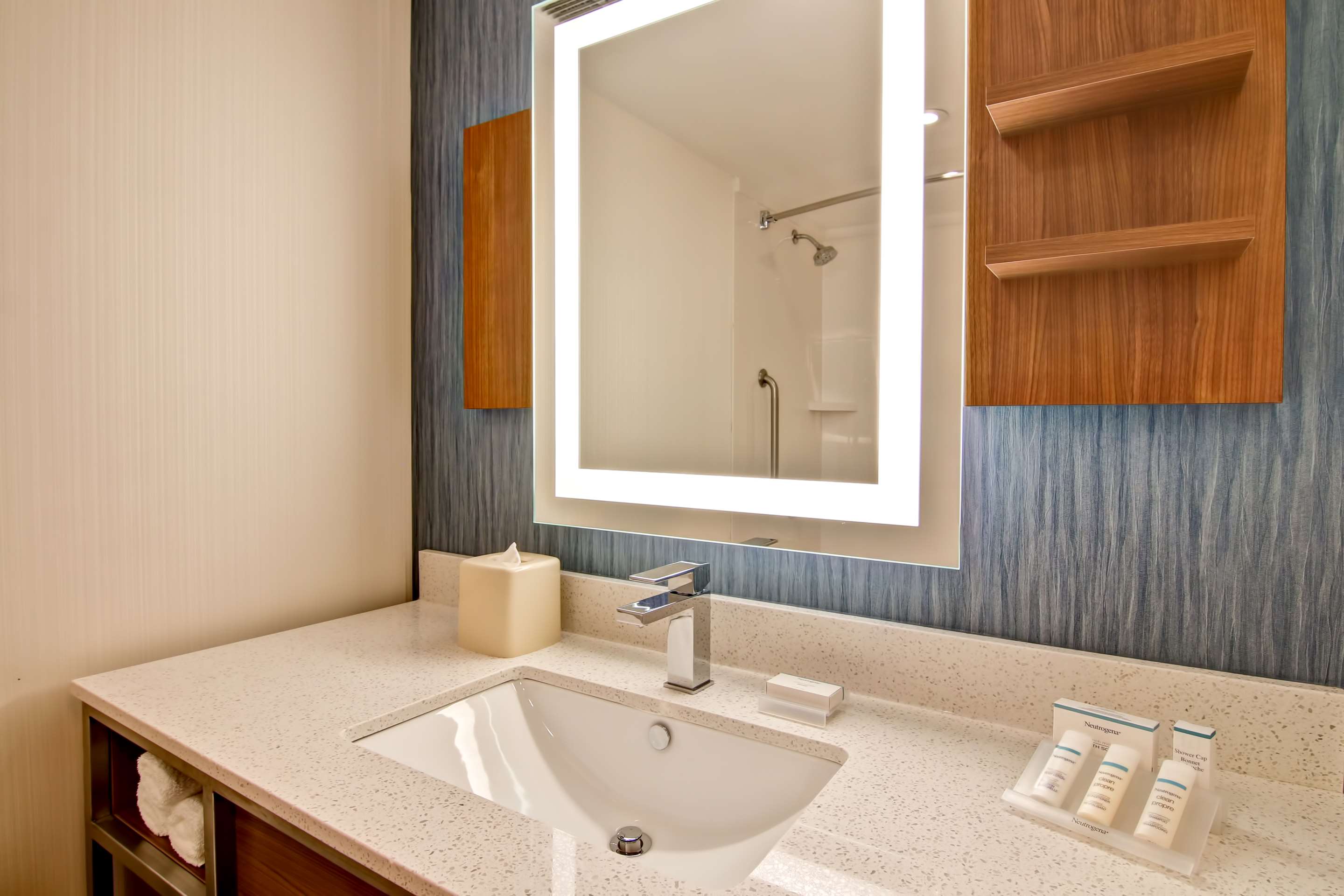 Guest room bath