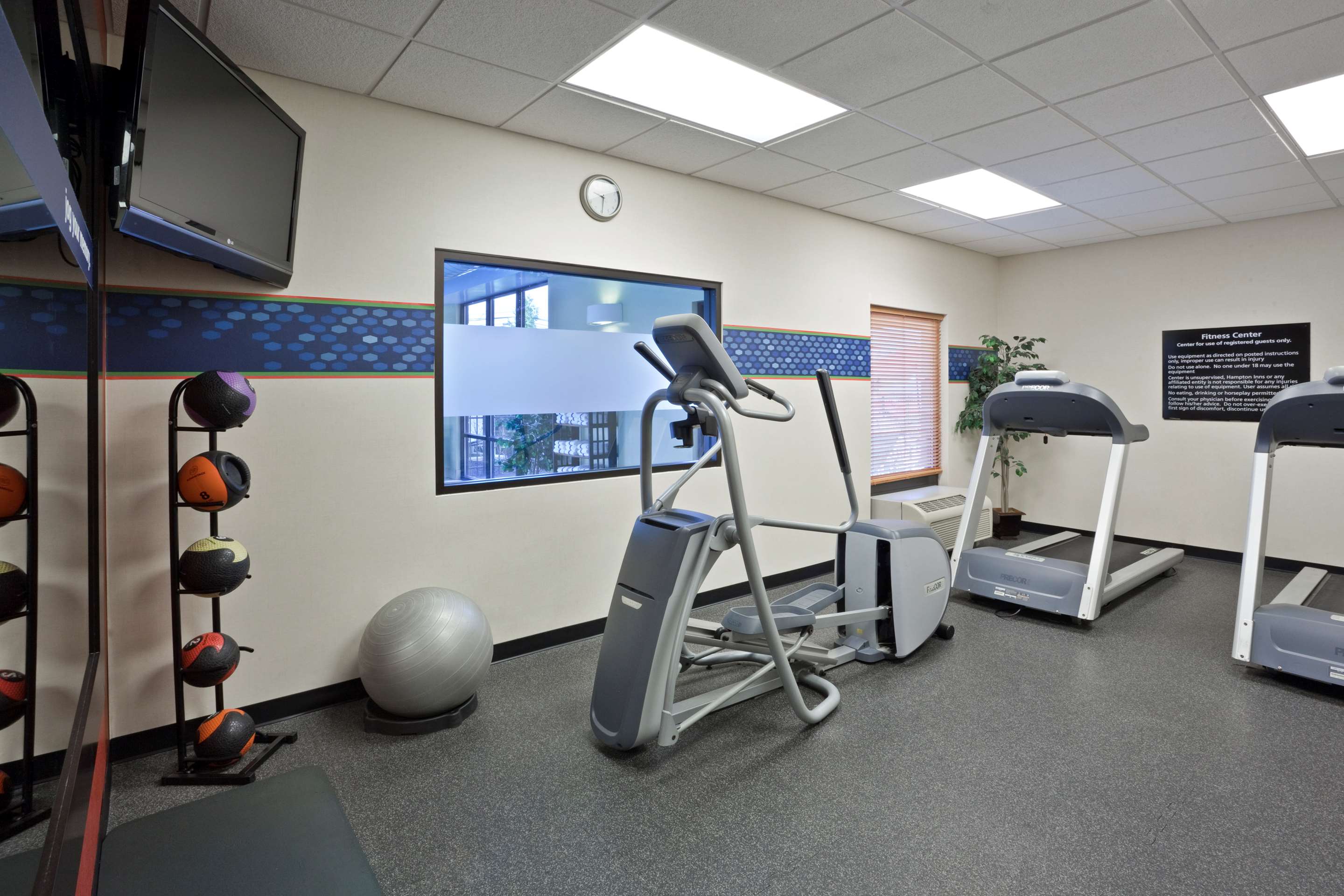 Health club fitness center gym