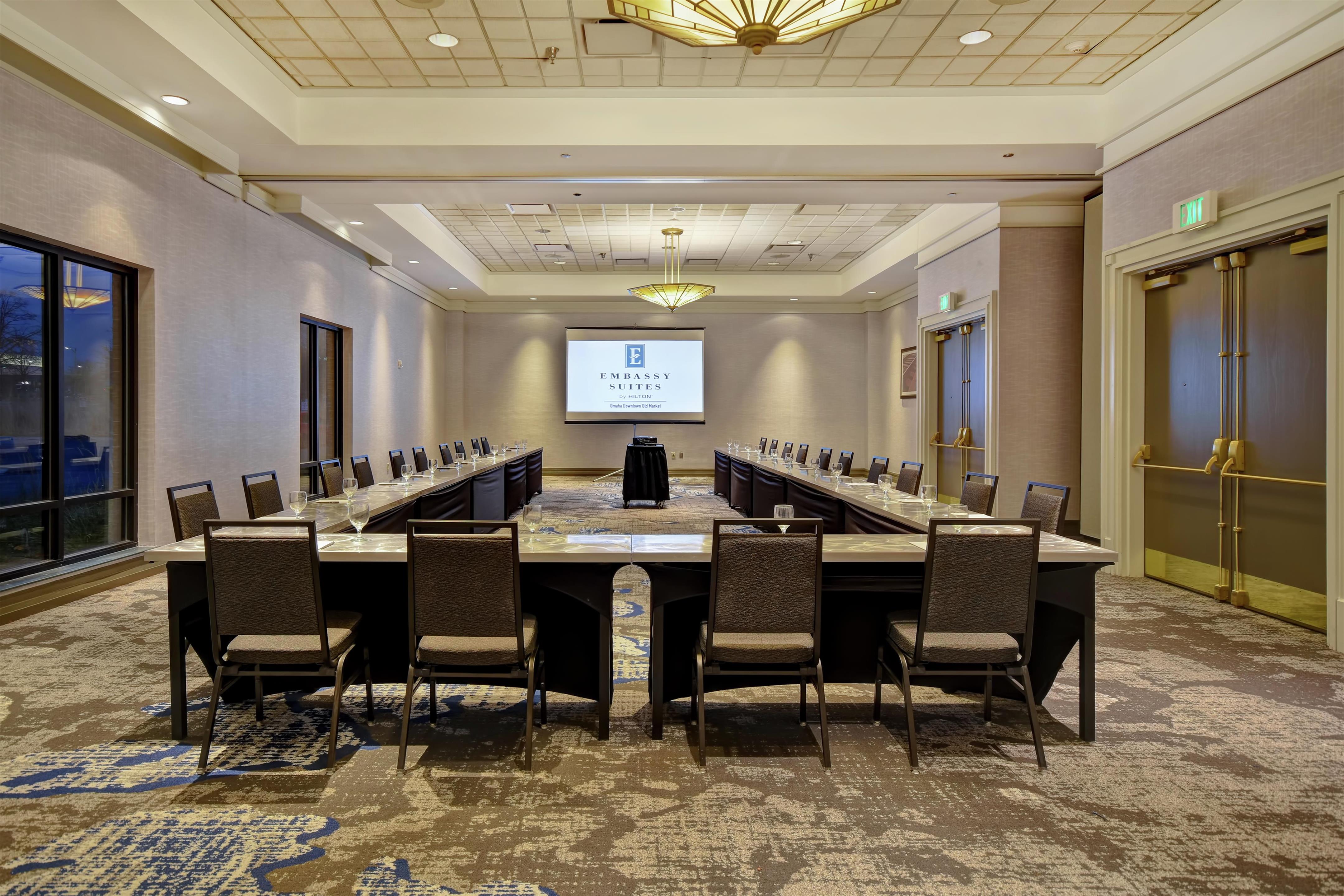 Meeting Room | Embassy Suites by Hilton Omaha Downtown Old Market