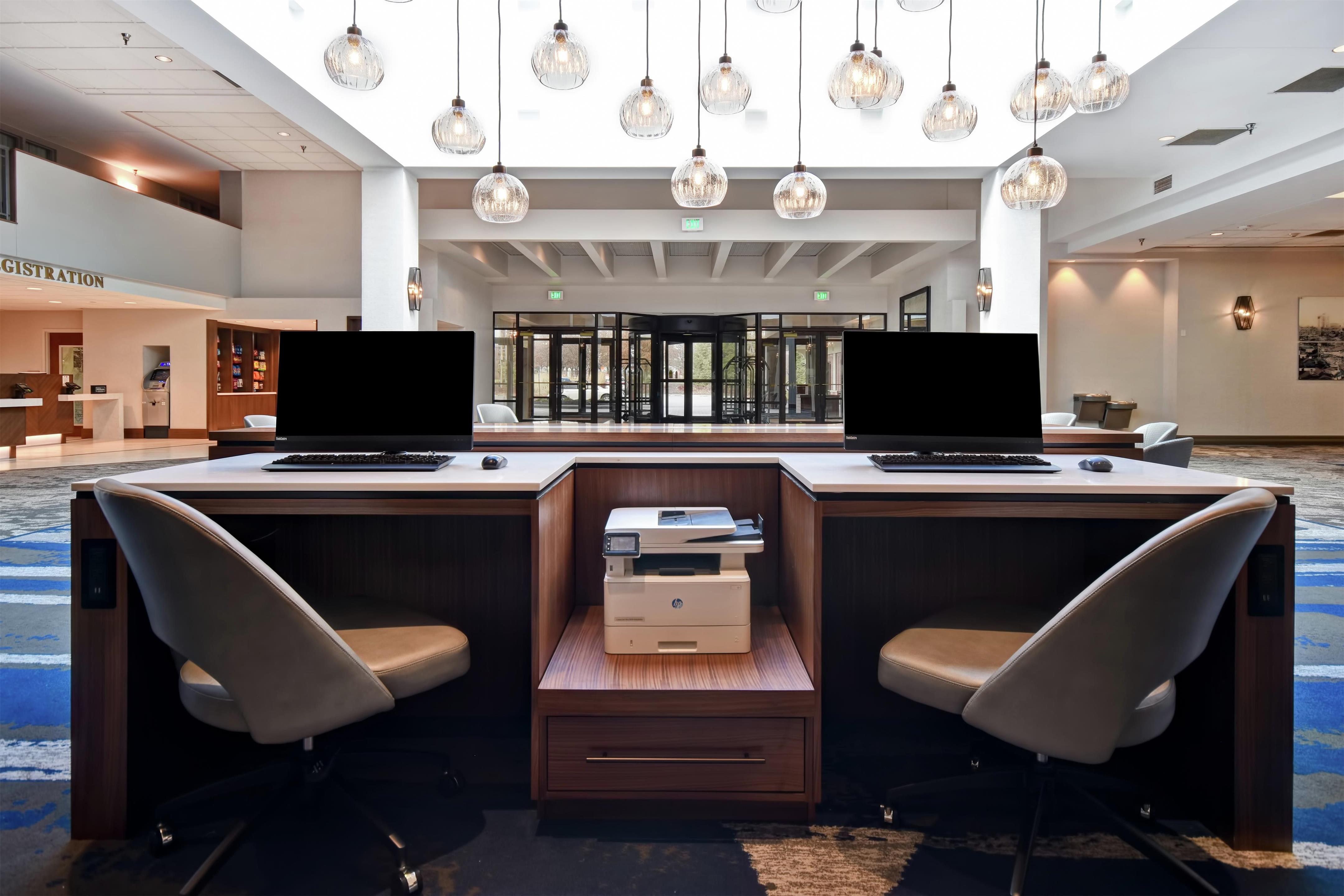 Business Center | Embassy Suites by Hilton Omaha Downtown Old Market