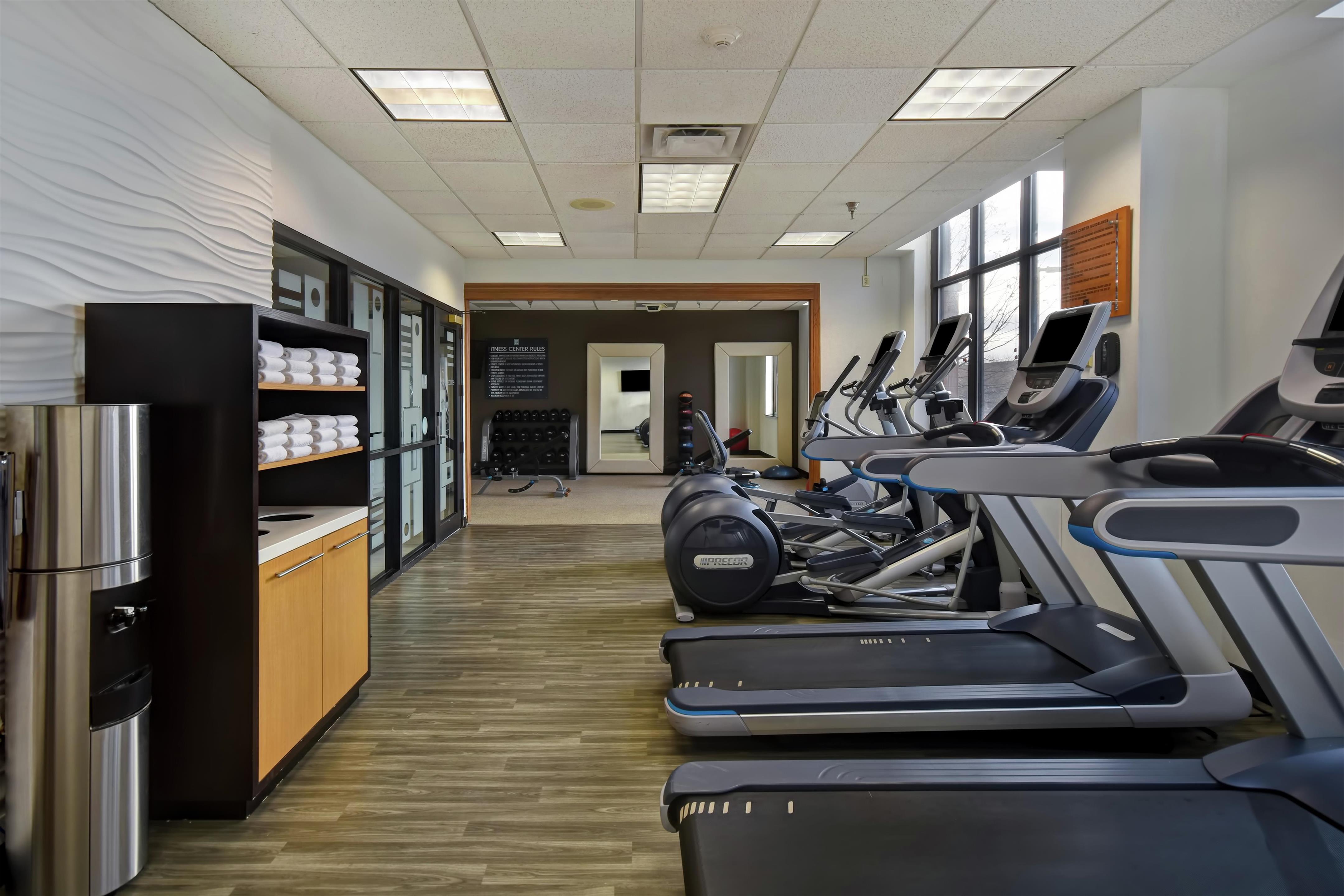 Health club fitness center gym | Embassy Suites by Hilton Omaha Downtown Old Market
