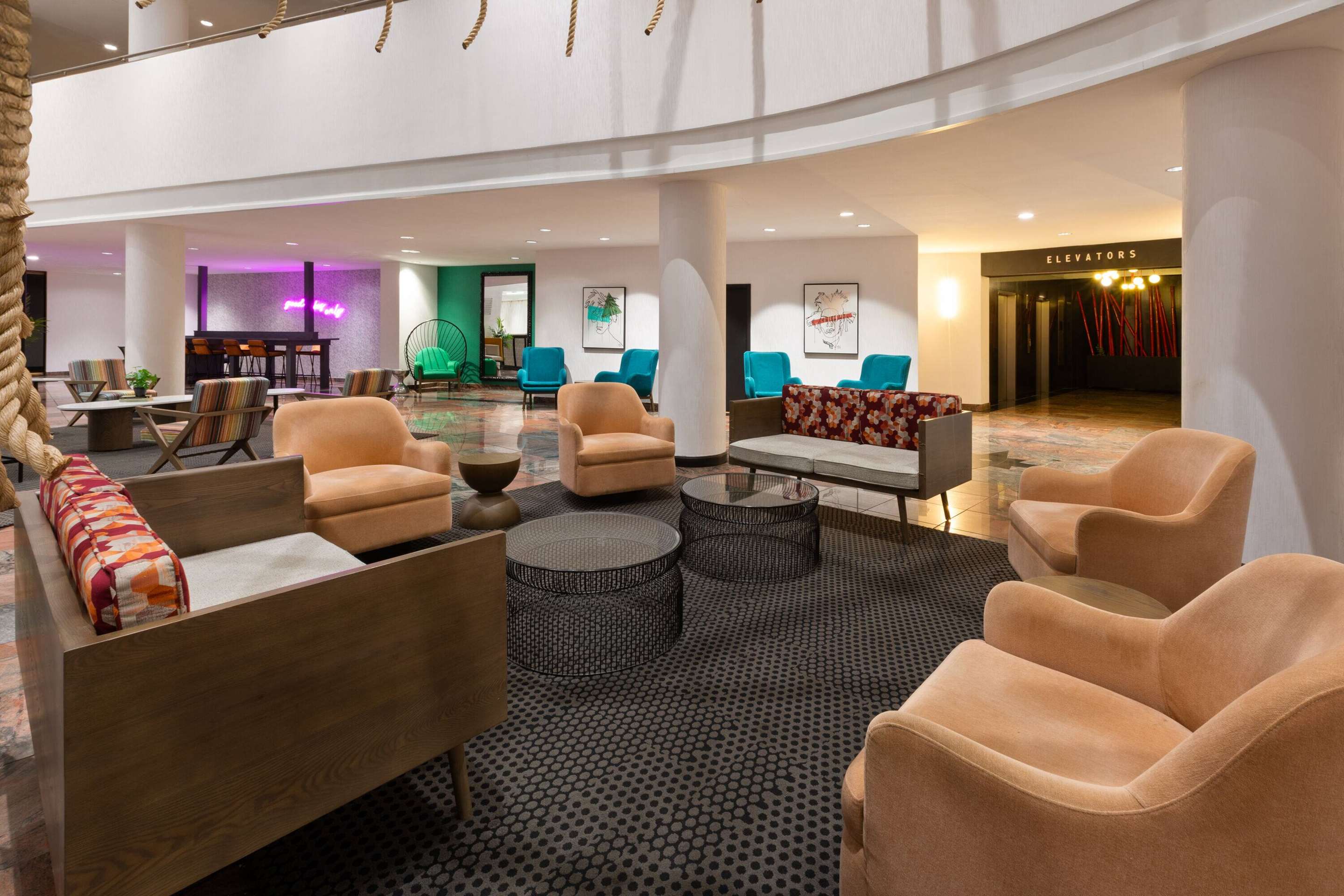 Lobby | Wyndham Garden Norfolk Downtown