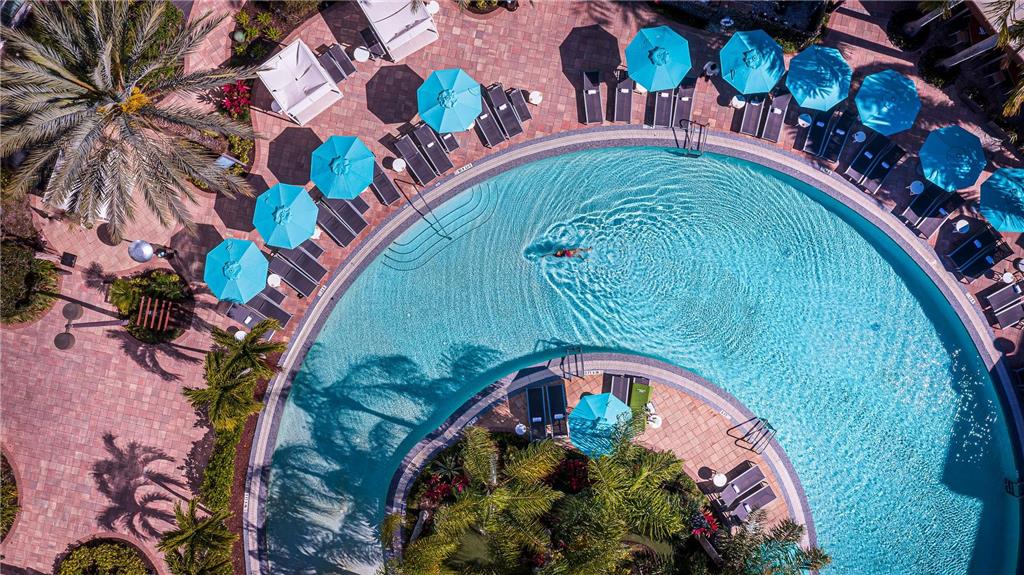 MELIA ORLANDO CELEBRATION-guestroom-Guest Room,Guest Room Amenity,Pool,Architecture,On-Site,Outdoor/Exterior,People,View from above,Exterior View of Building,Family.jpg