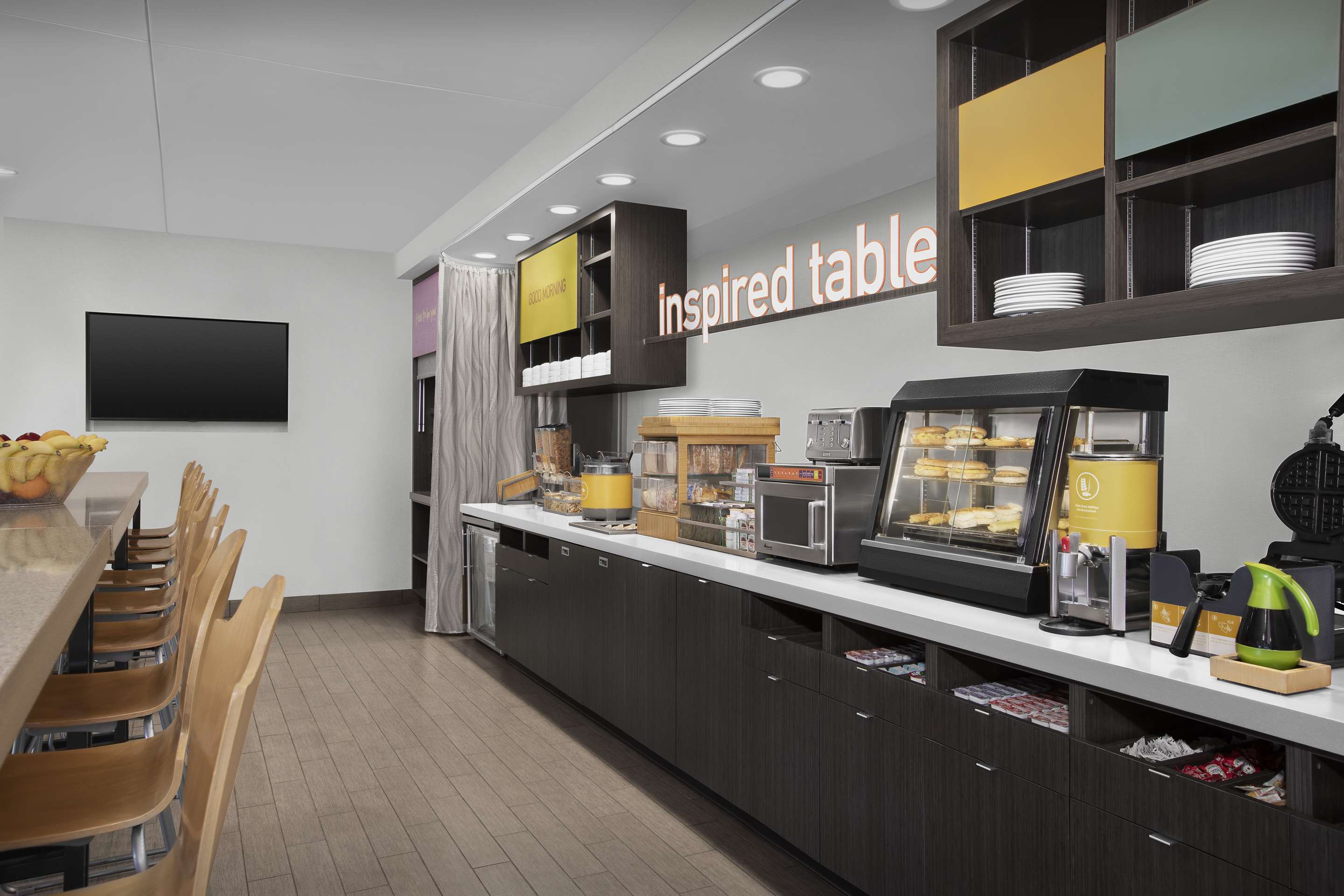 Breakfast Area | Home2 Suites by Hilton Clarksville/Ft. Campbell