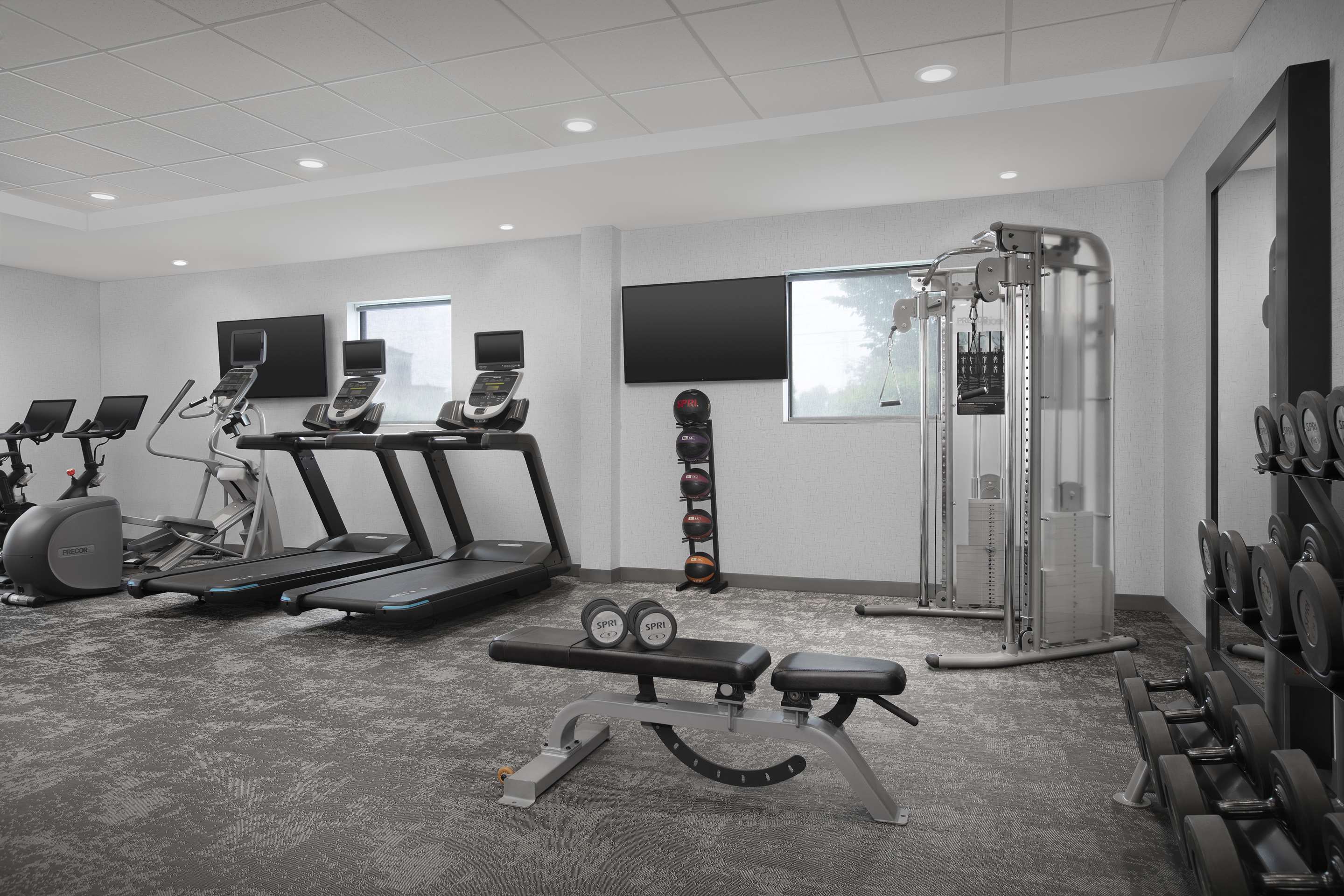 Health club fitness center gym | Home2 Suites by Hilton Clarksville/Ft. Campbell