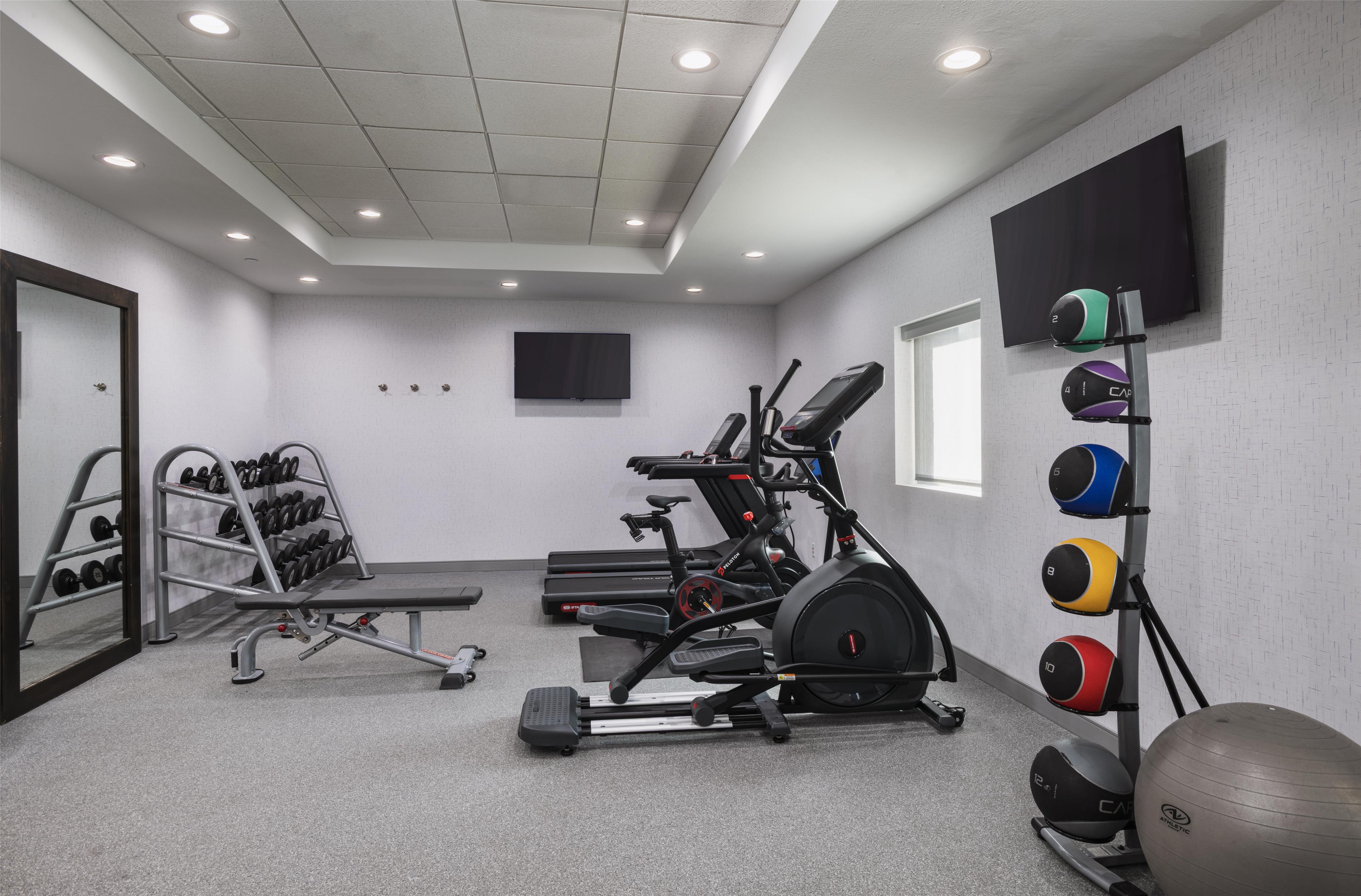 Health club fitness center gym | Home2 Suites by Hilton College Station