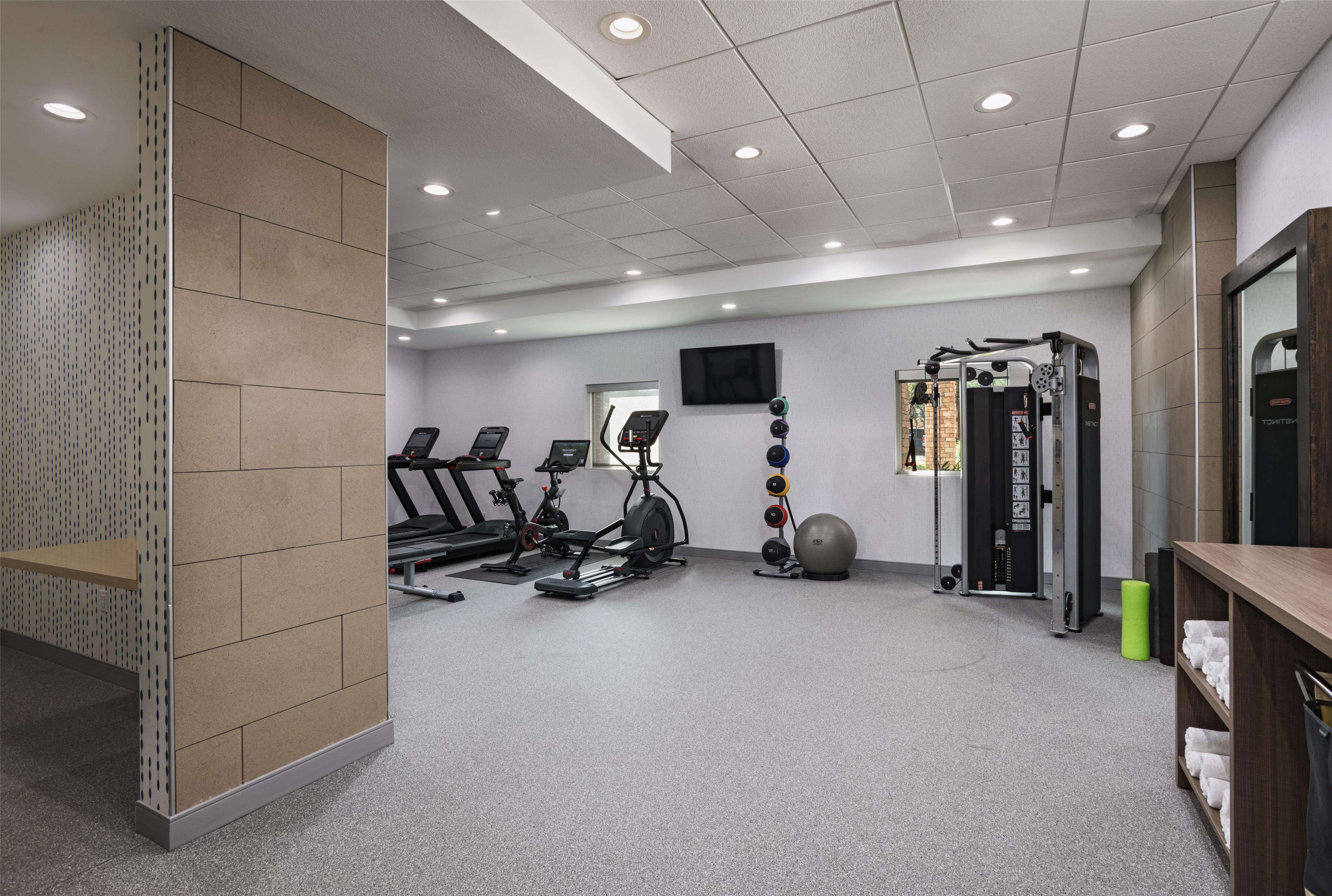 Health club fitness center gym | Home2 Suites by Hilton College Station