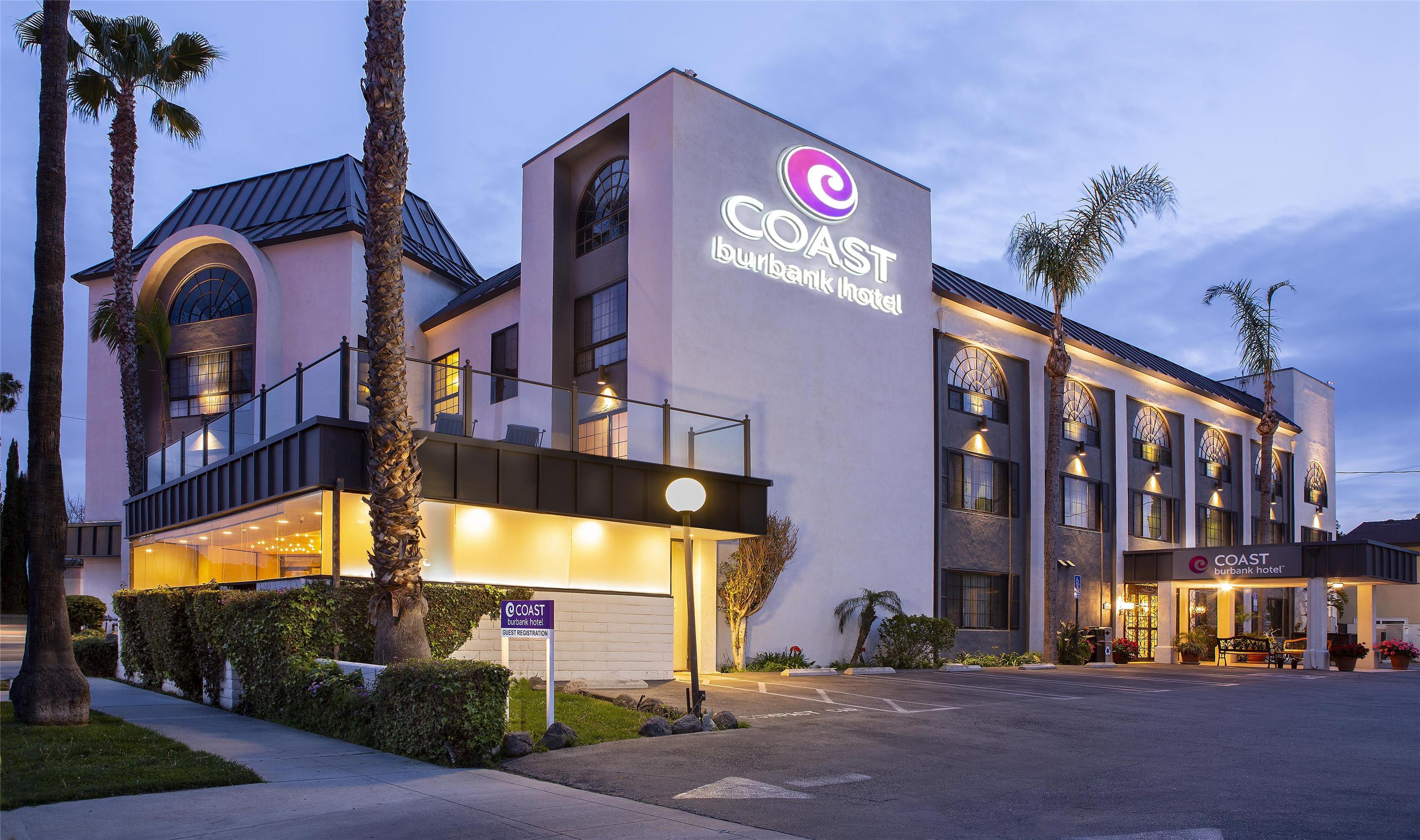 Coast Burbank Hotel Exterior wsign | Coast Anabelle Hotel