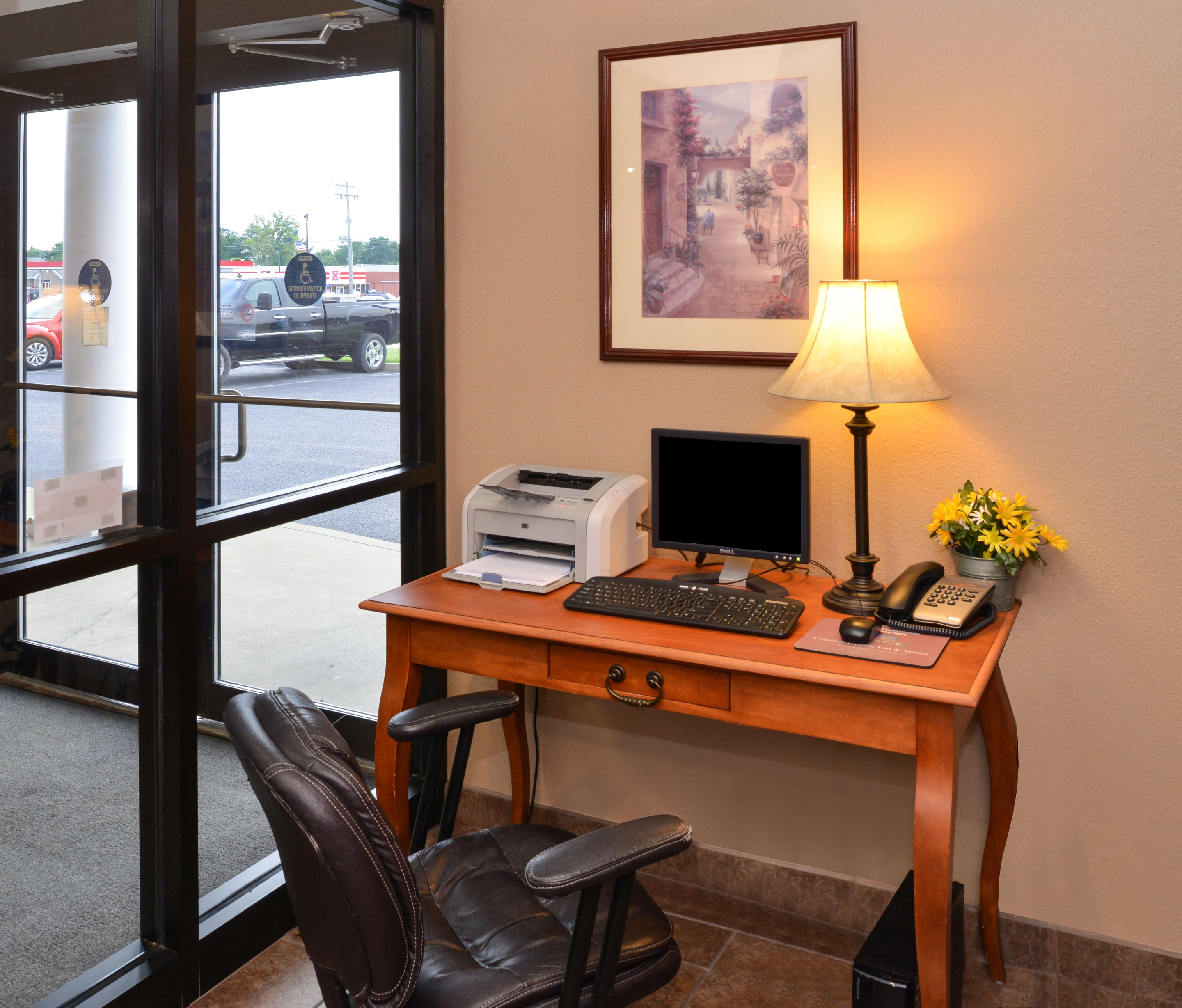Business Center | Country Hearth Inn & Suites Edwardsville St. Louis