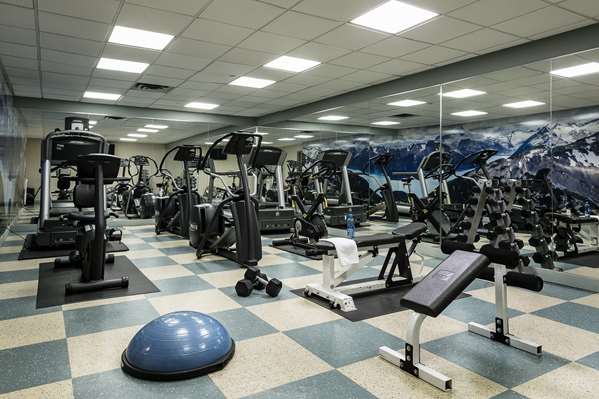 Fitness/ Exercise Room - Crystal Lodge Whistler