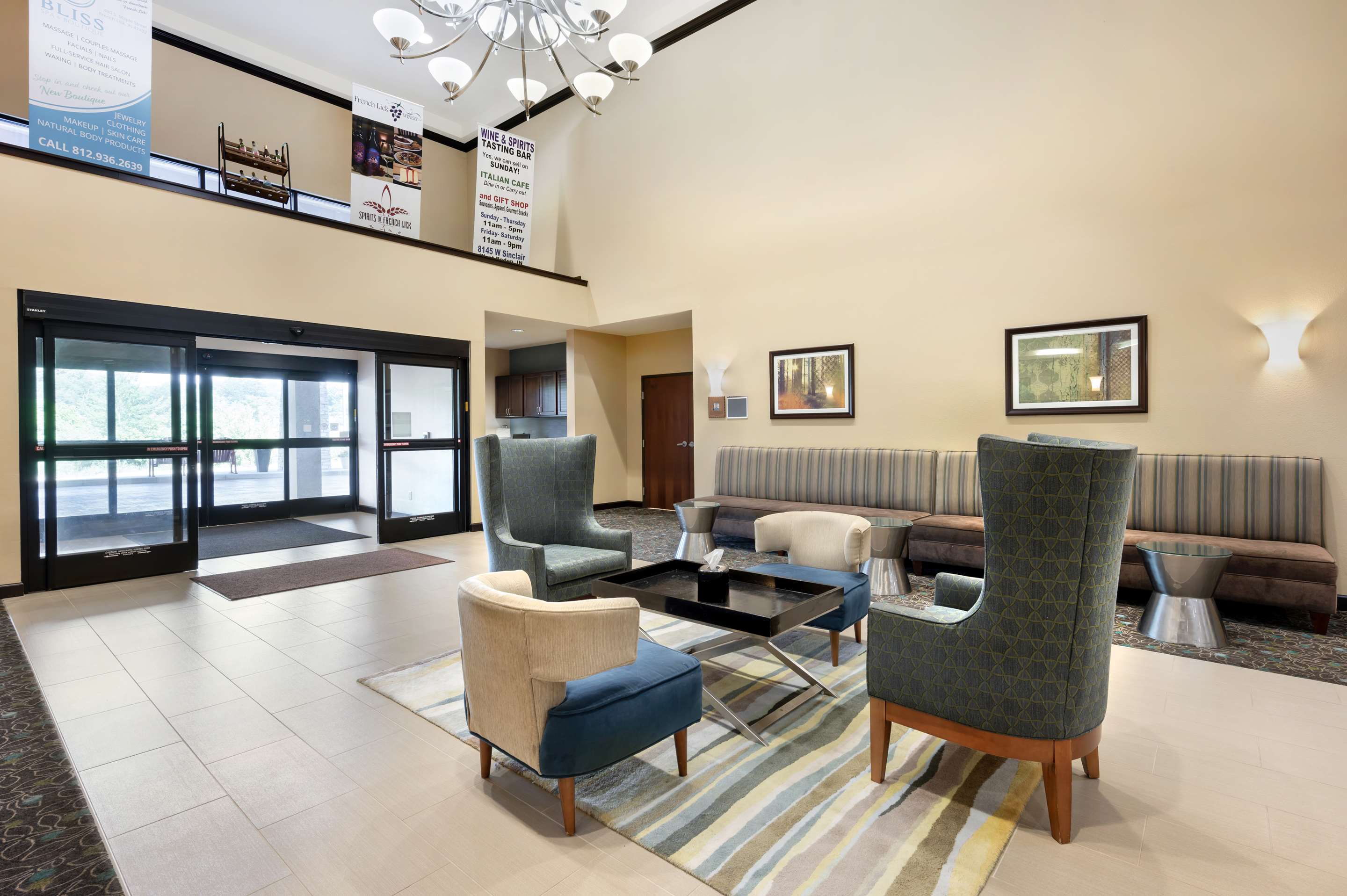 Lobby | Best Western Plus French Lick