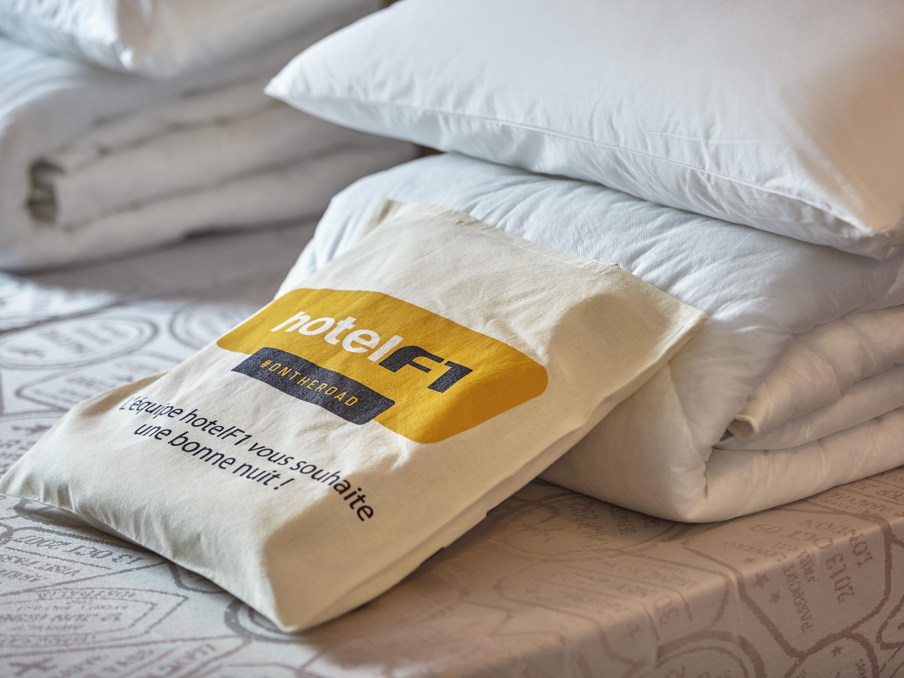 hotel F1 Mulhouse Centre Ouest Room Type - Break Room for 3 travelers maximum - #ontheroad basics