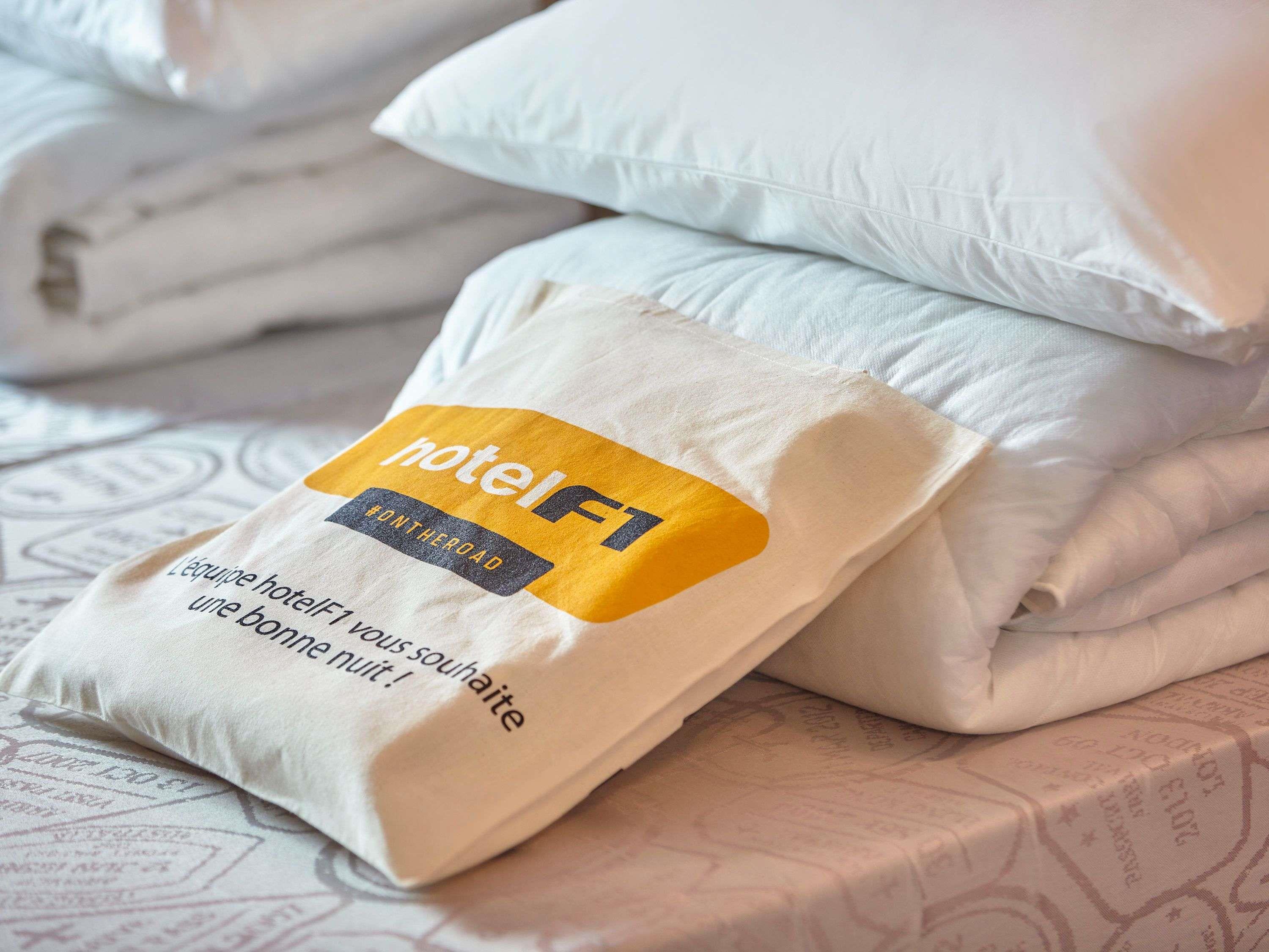 hotelF1 Chaumont Room Type - Side-car room for up to 2 guests-basics #ontheroad