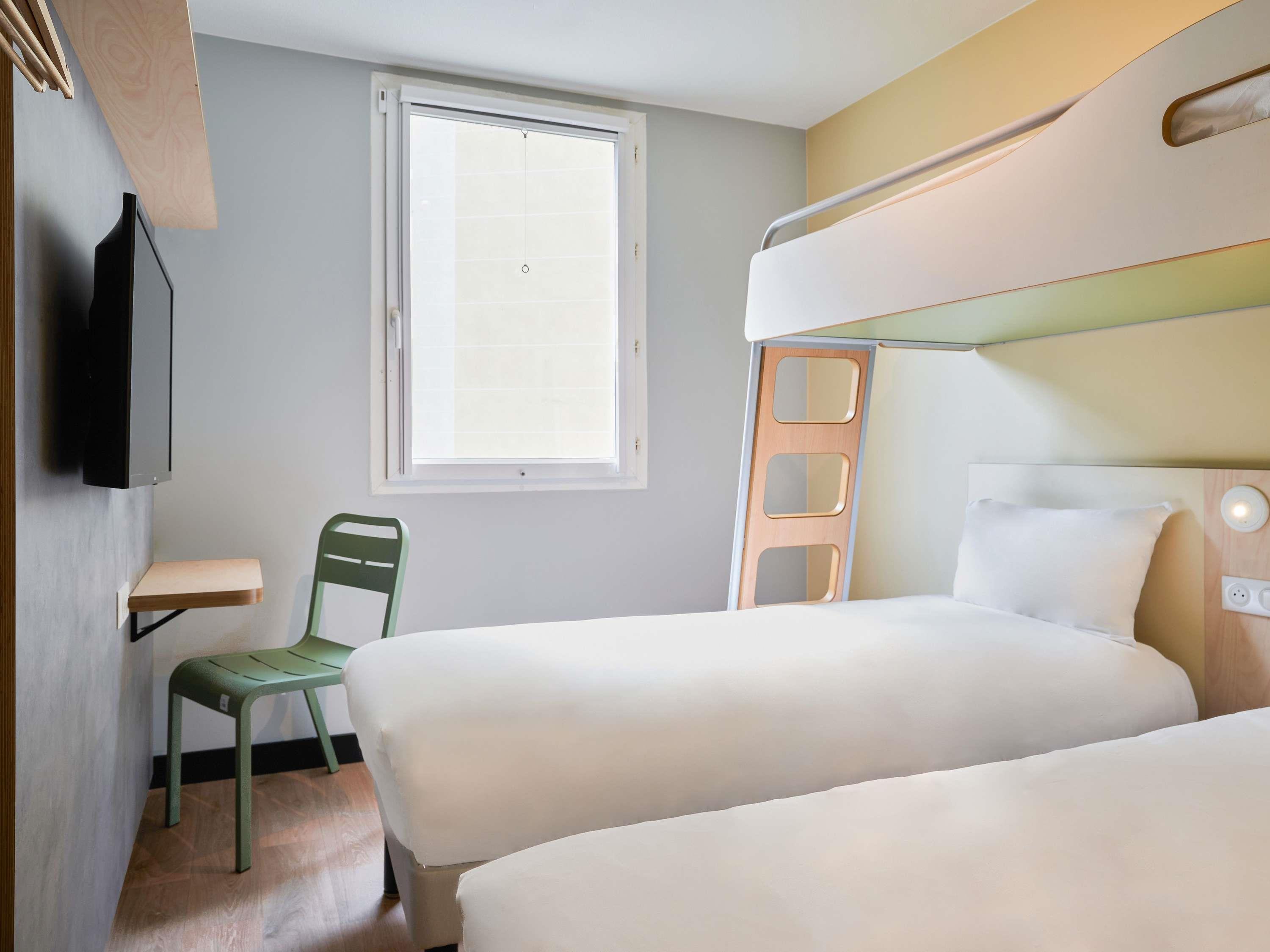 ibis budget Saint Maurice Room Type - Double Room with a large bed for 2 people