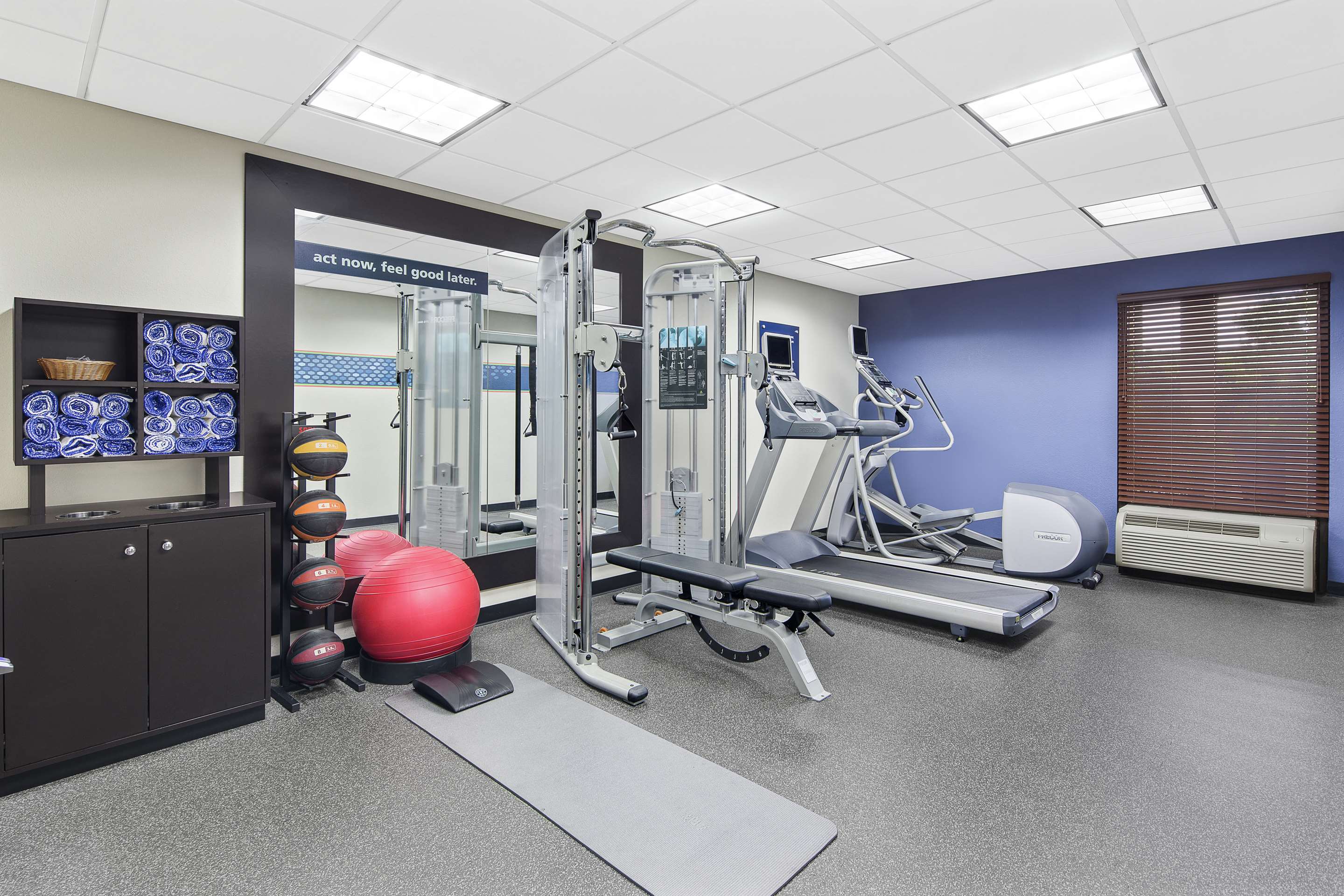 Health club fitness center gym
