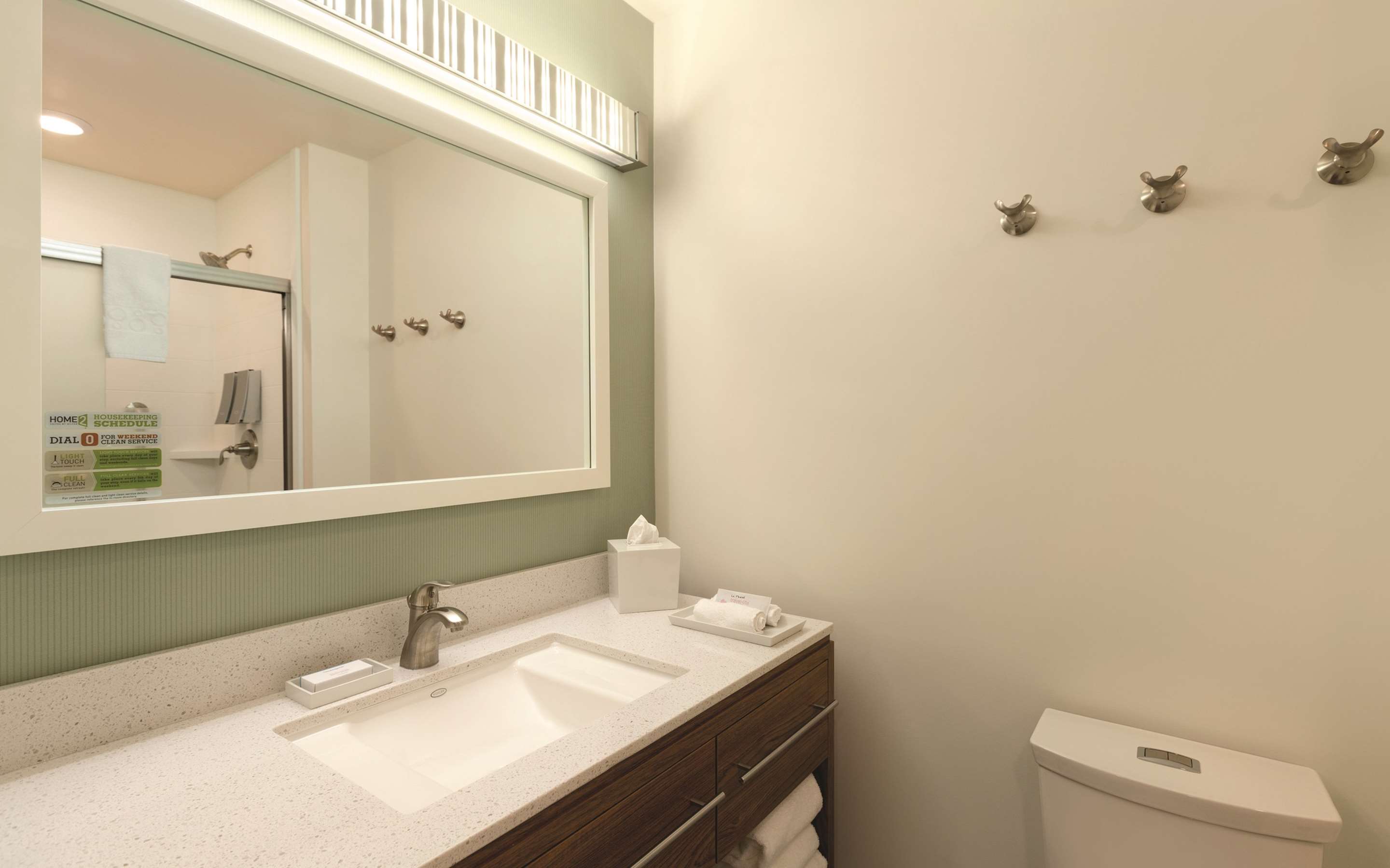 Guest room bath