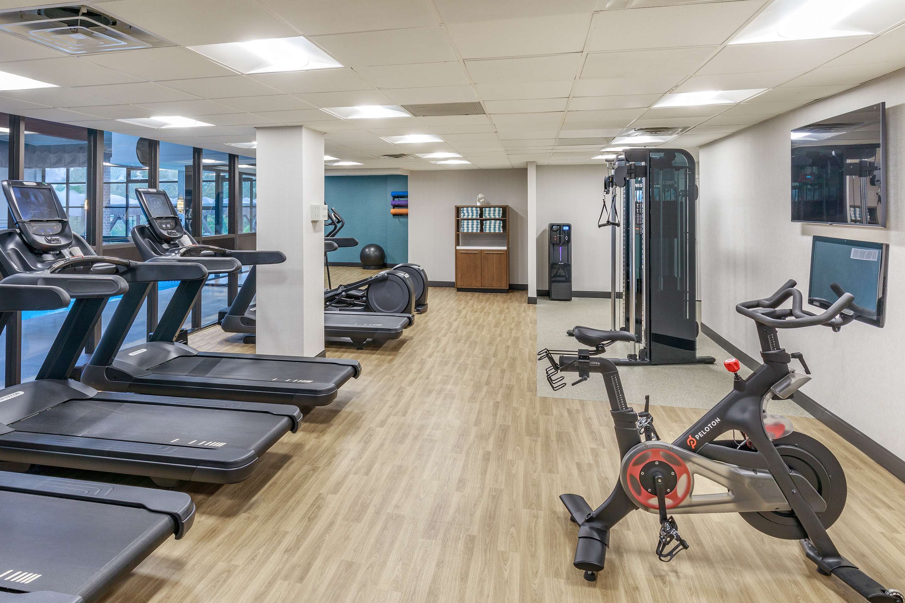 Health club fitness center gym