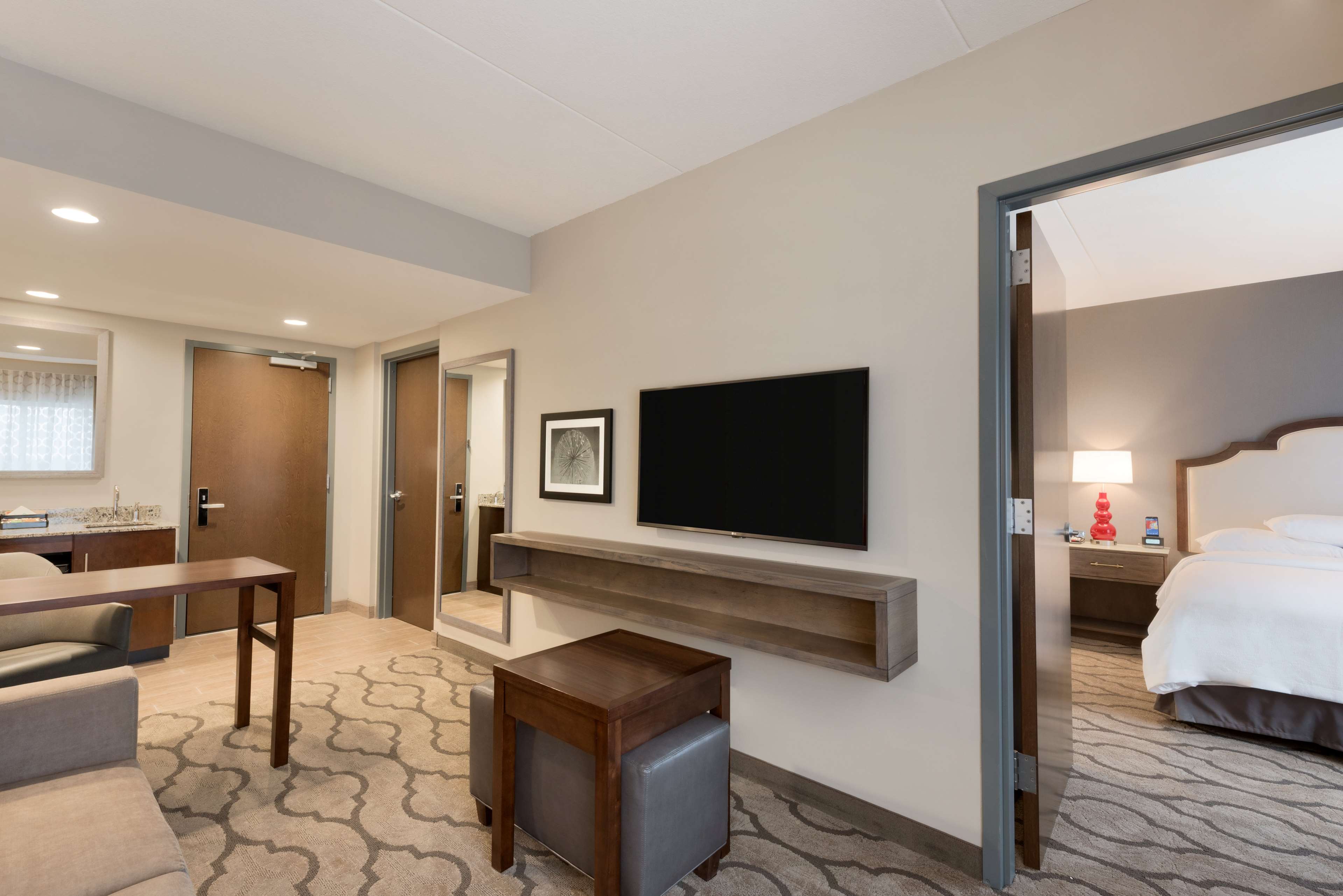 Embassy Suites Chicago Naperville Room Type - 1 KING BED 2 ROOM SUITE