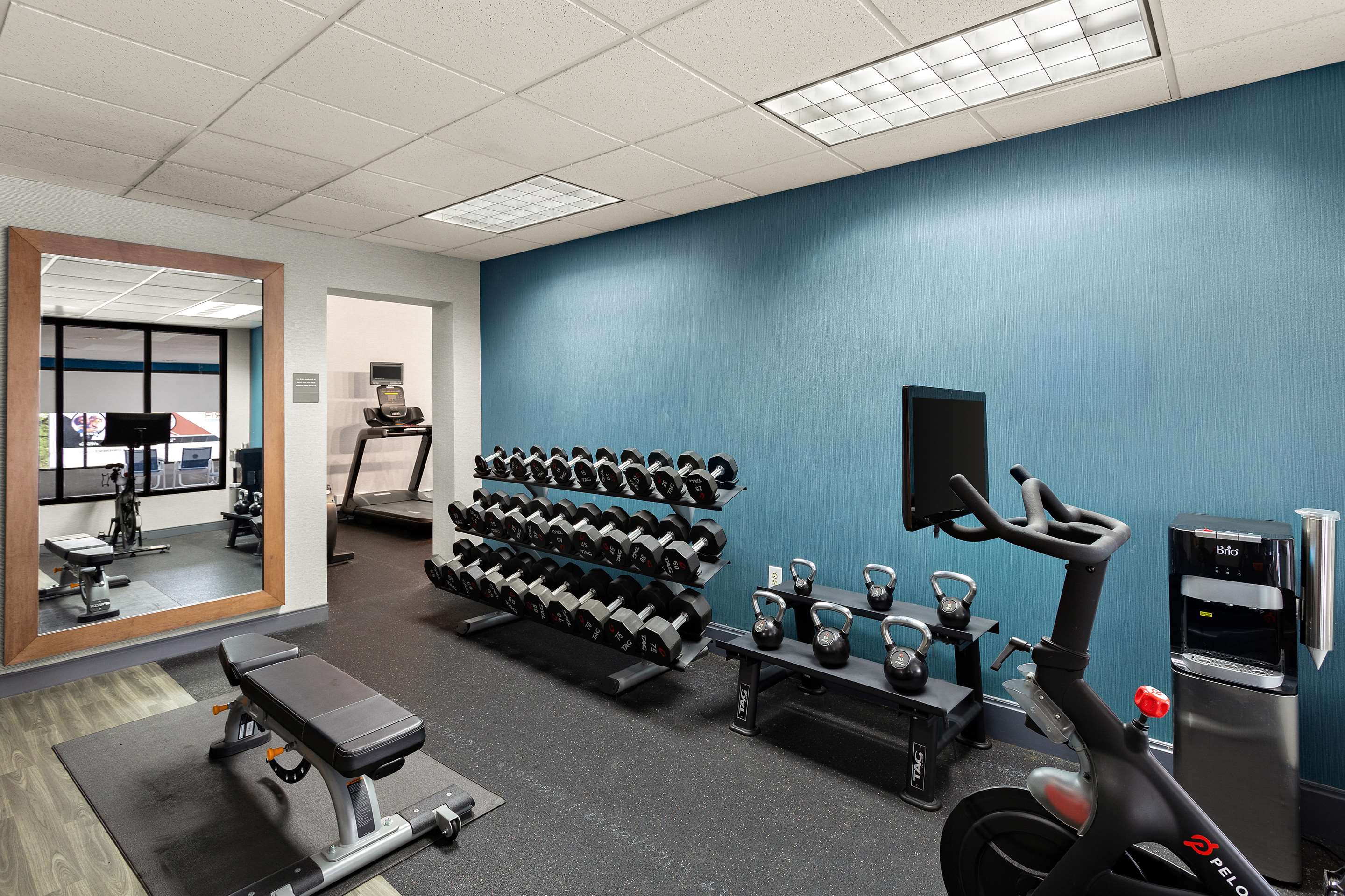 Health club fitness center gym