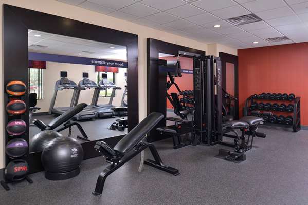Fitness/ Exercise Room - Hampton Inn & Suites Market Center Dallas - I-35, Exit 432B