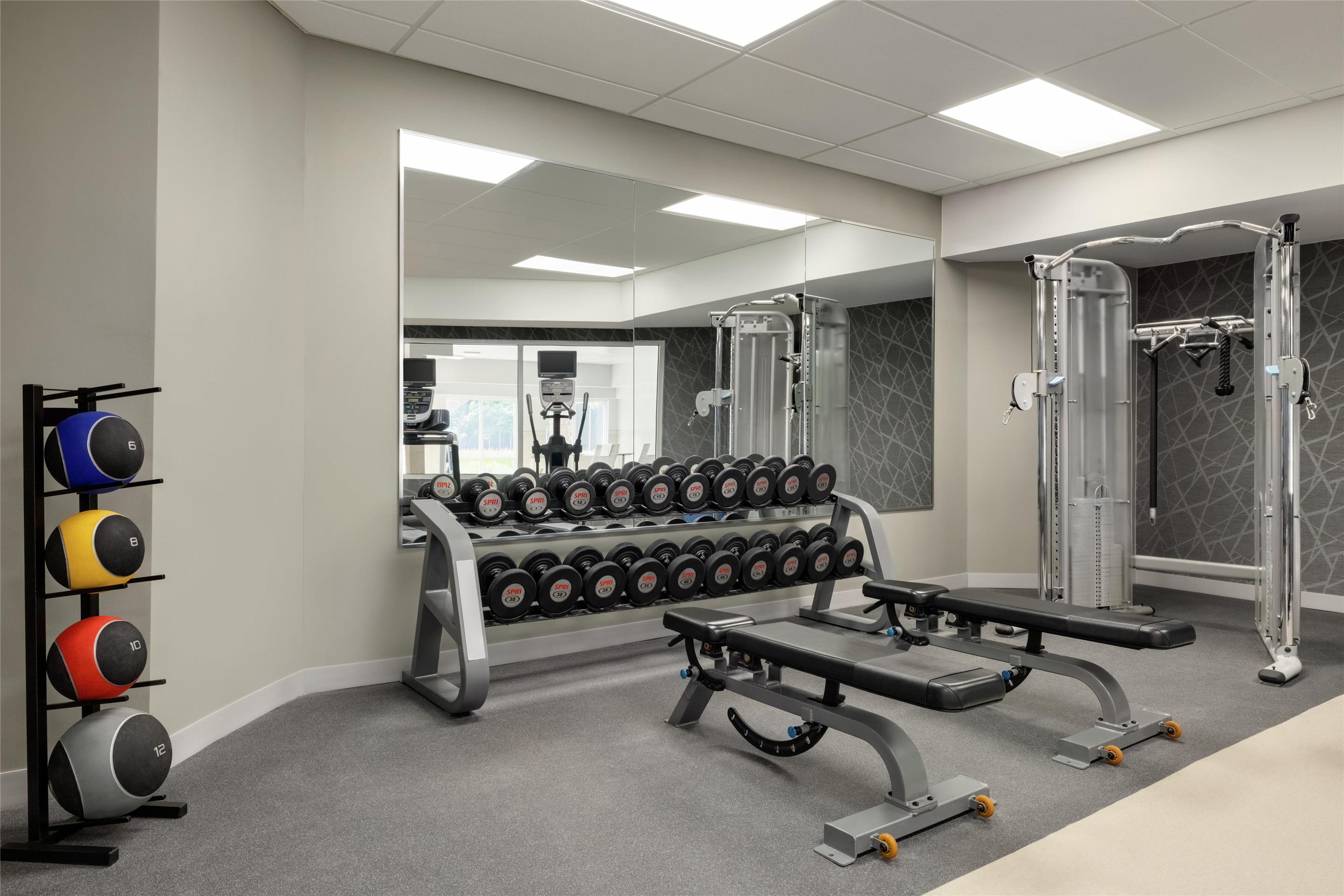 Health club fitness center gym | Homewood Suites by Hilton Denver West Lakewood