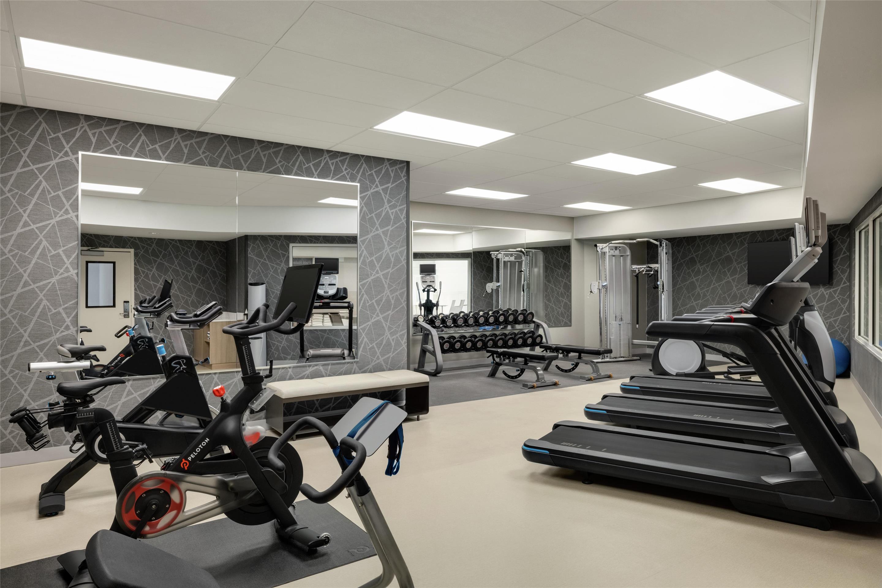 Health club fitness center gym | Homewood Suites by Hilton Denver West Lakewood