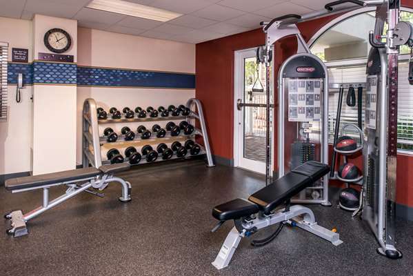 Fitness/ Exercise Room - Hampton Inn Plantation