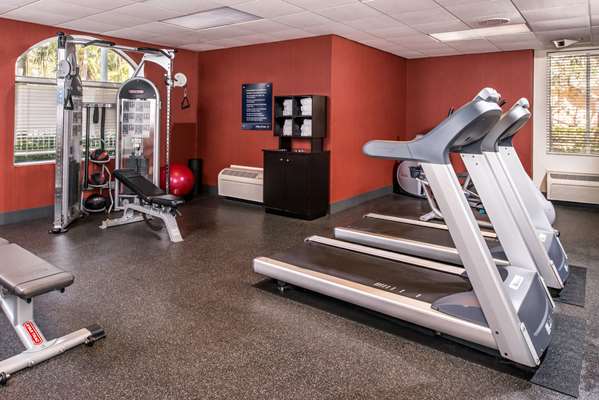 Fitness/ Exercise Room - Hampton Inn Plantation