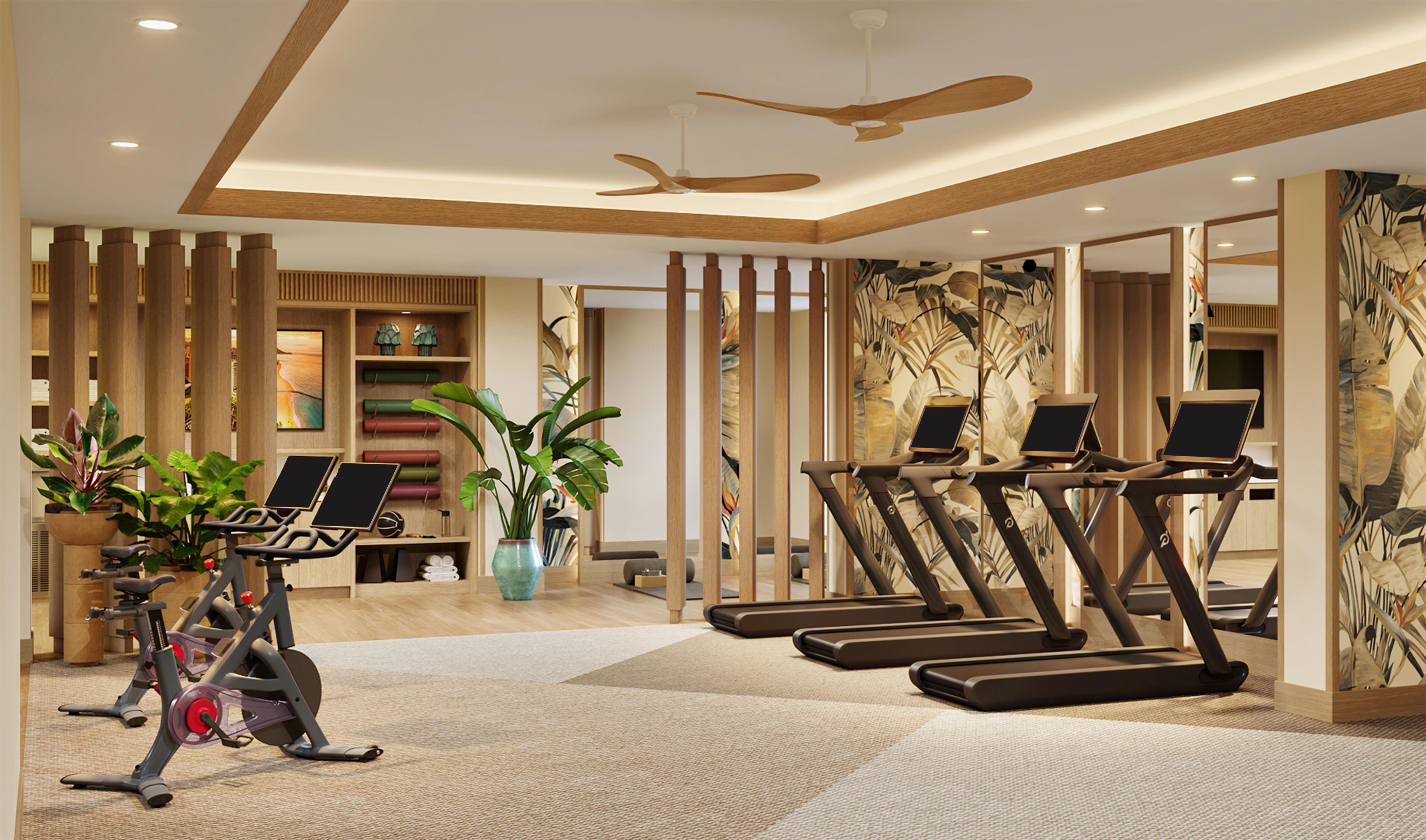 Health club fitness center gym | Hilton Hawaiian Village Waikiki Beach Resort
