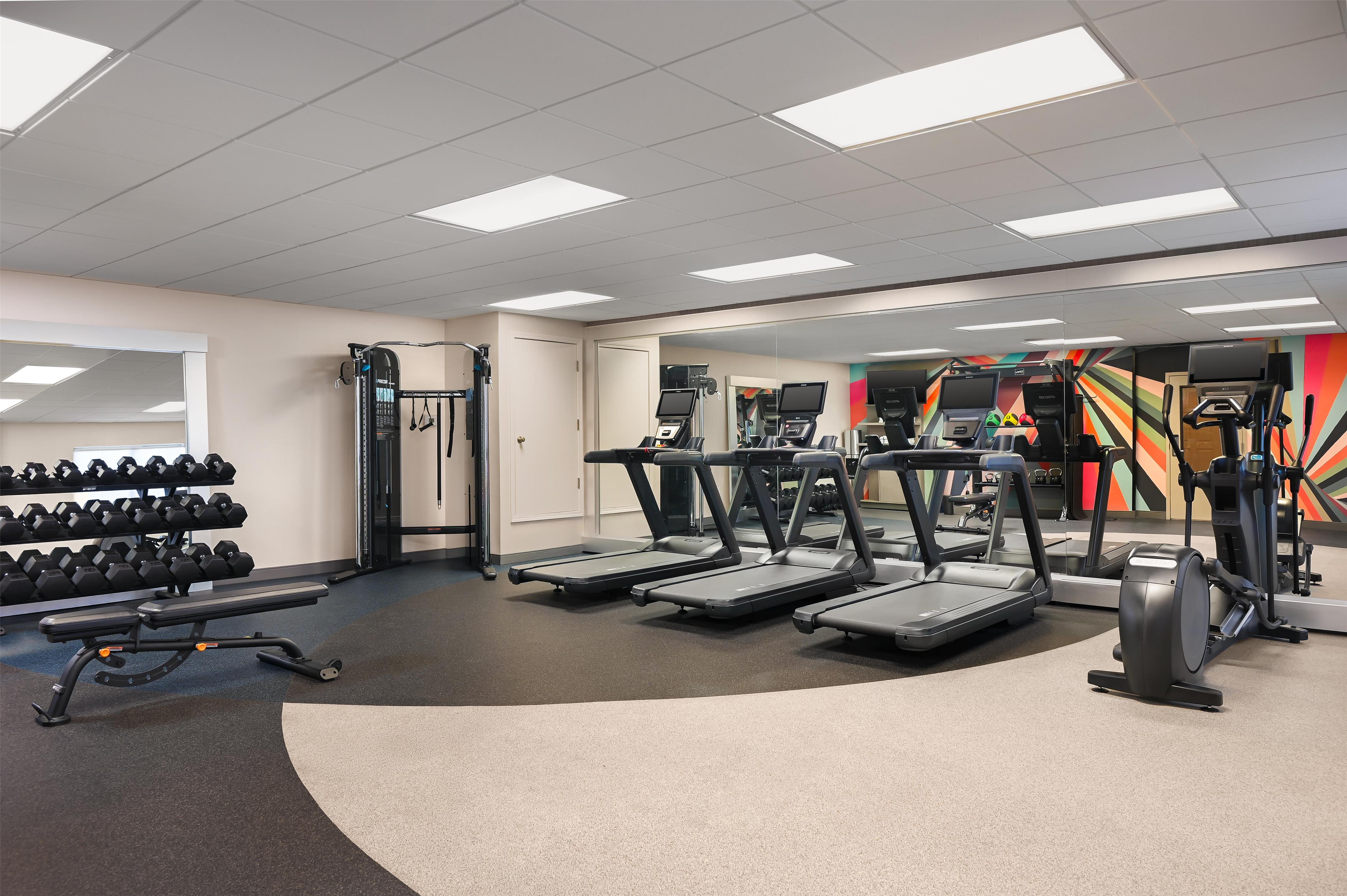 Health club fitness center gym | Hilton Garden Inn Las Vegas Strip South