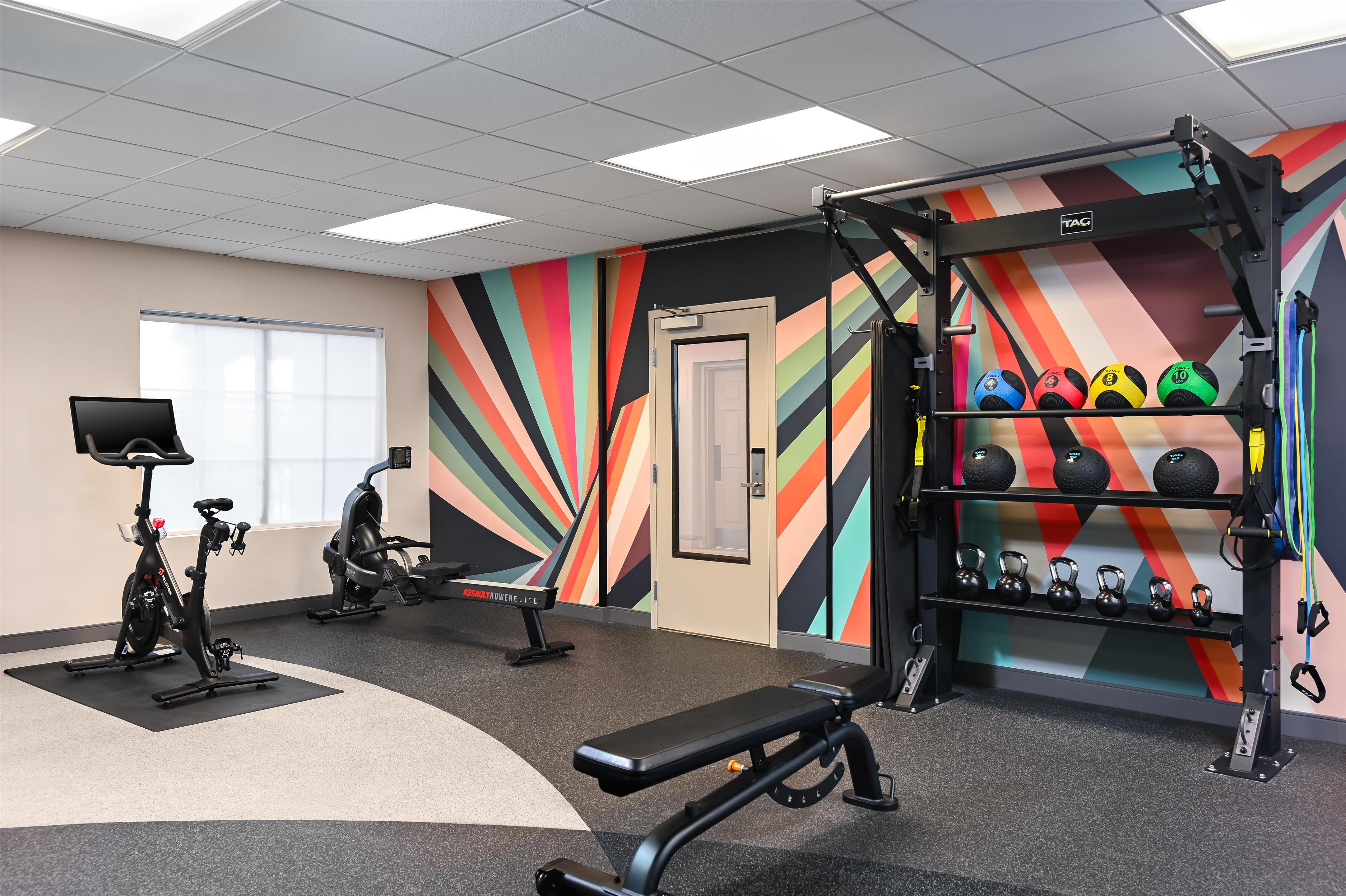 Health club fitness center gym | Hilton Garden Inn Las Vegas Strip South